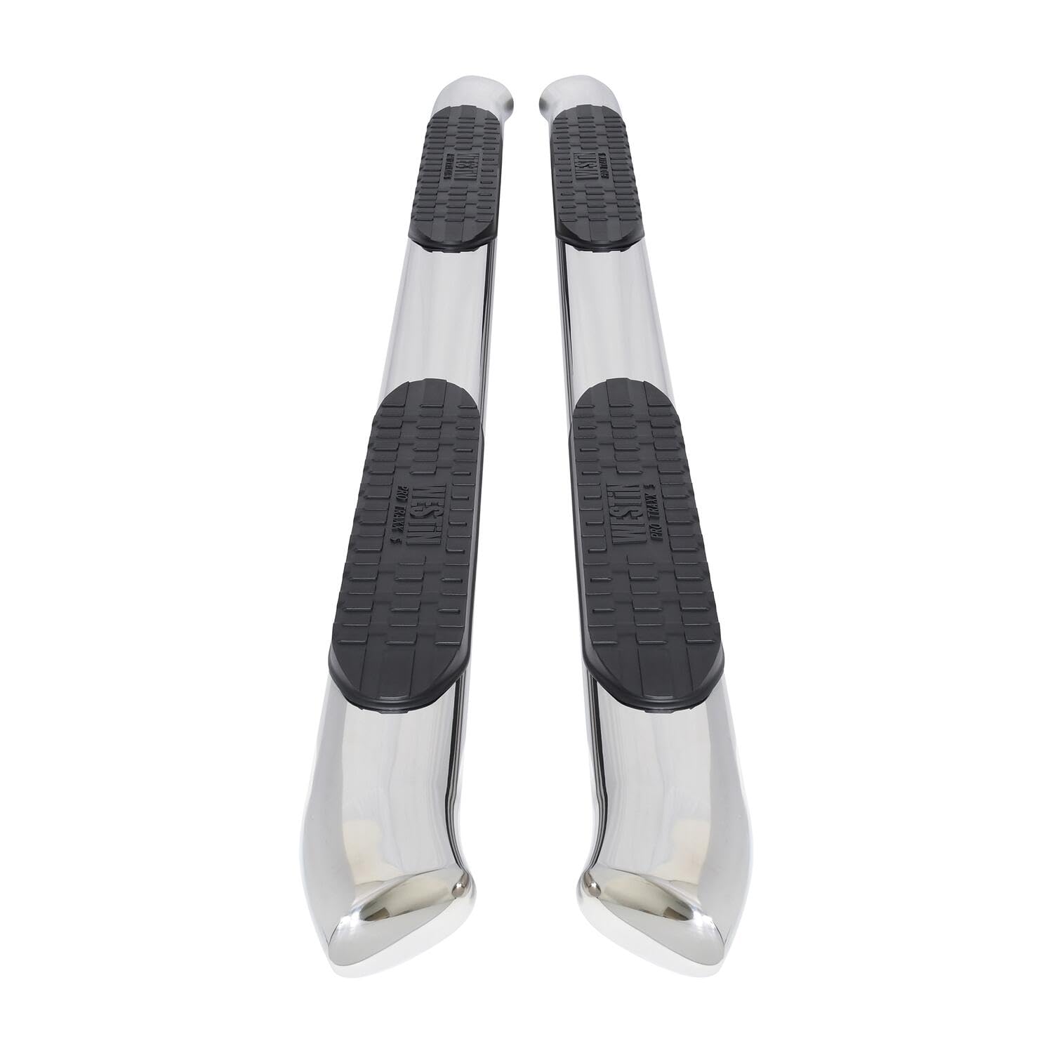 Westin 21-52770 Pro Traxx 5 Oval Nerf Bars Fits 2005-2023 Tacoma Double Cab Polished Pair