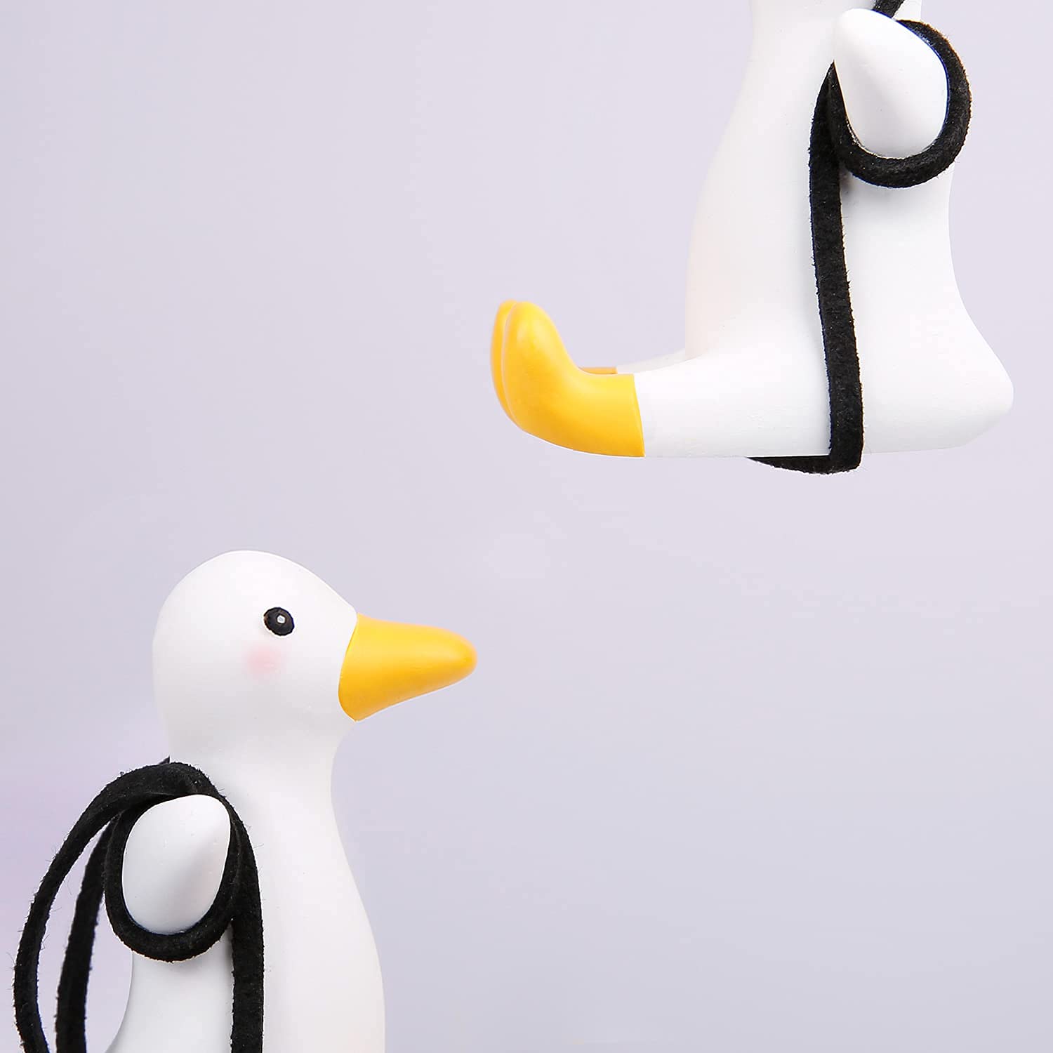 Ygmoner Super Cute Swinging Duck Car Mirror Hanging Ornament Car Interior Accessories (Duck), Right