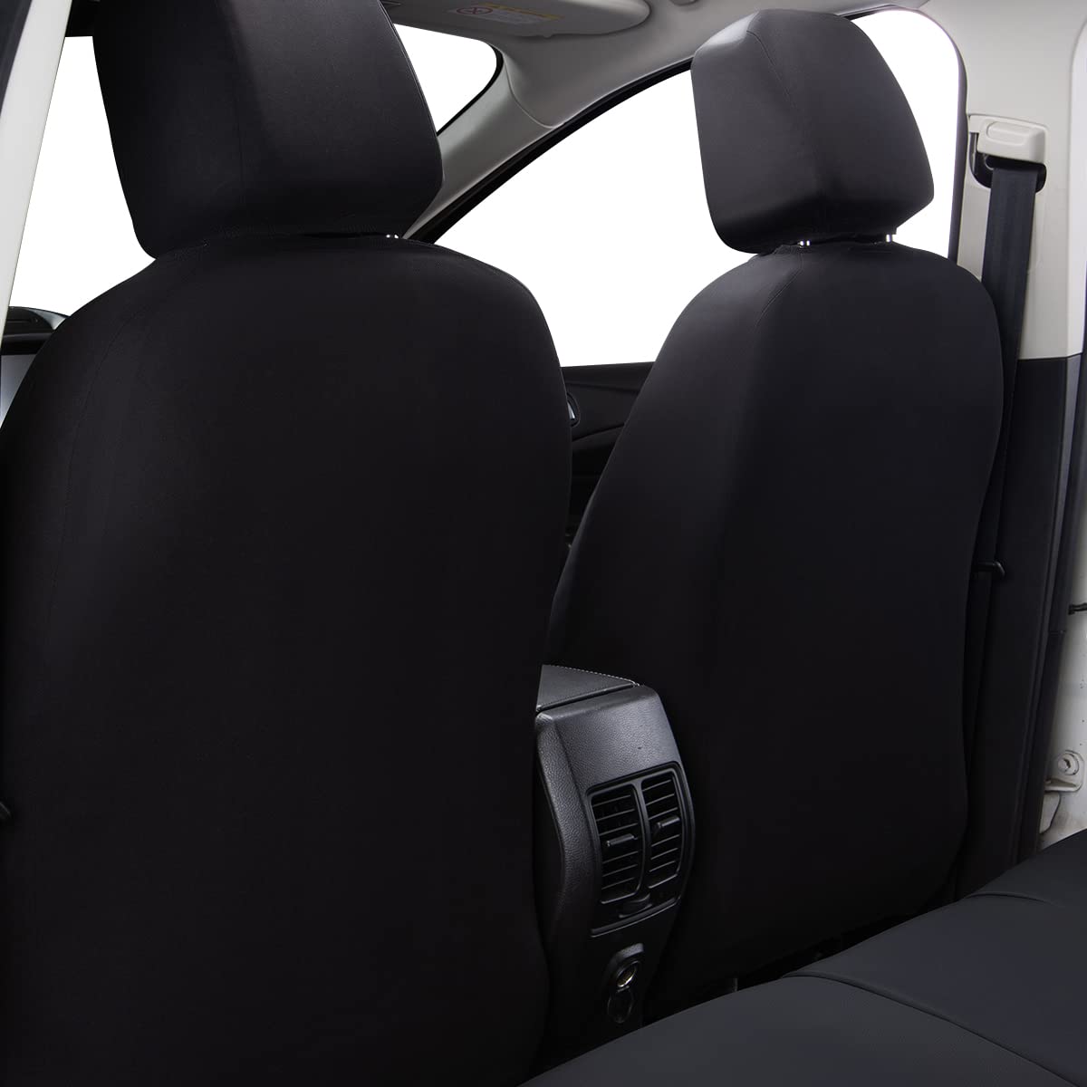 Flying Banner car seat Covers Protectors Full Set Synthetic Leather mesh Rear benc Split Fashion Woman Sporty Femal SUV Truck (B