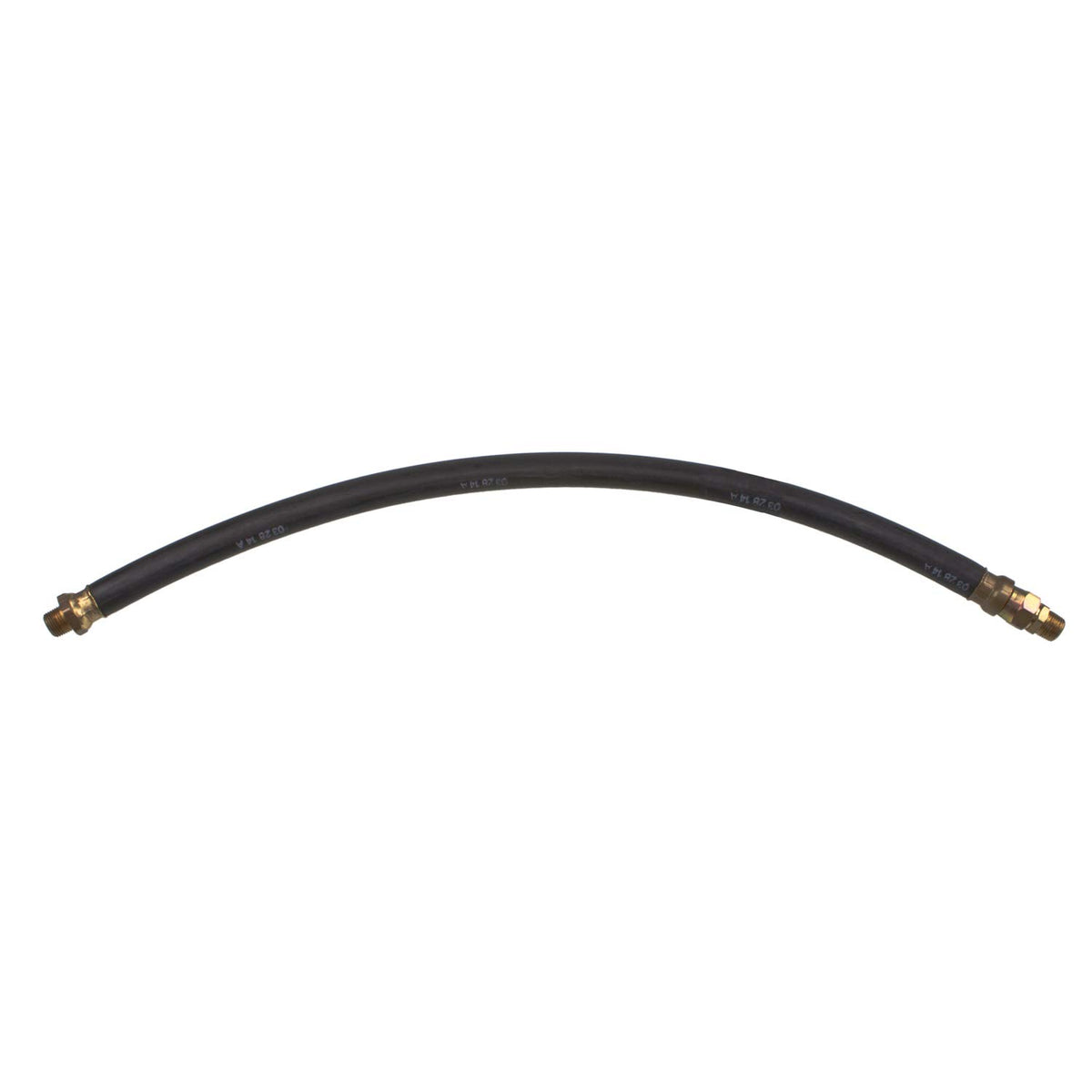 1/2' Air Hose Assembly - 26' - 3/8'-18 (1 Fixed & 1 Swivel) - Max Op 225 Psi