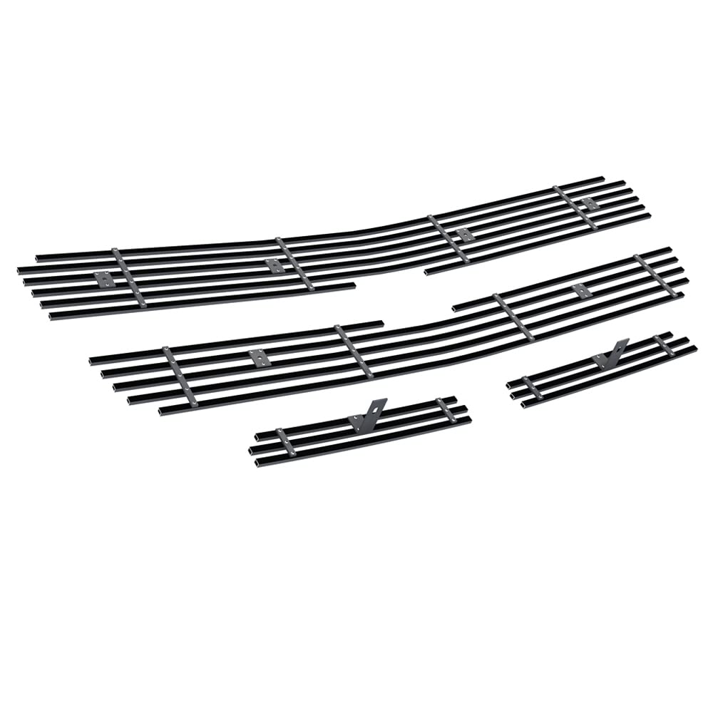 Off Roader eGrille Compatible with Chevy Silverado 1500 2003-2005 & 03-04 2500 3500 & 02-06 Avalanche Without Body Cladding Stai
