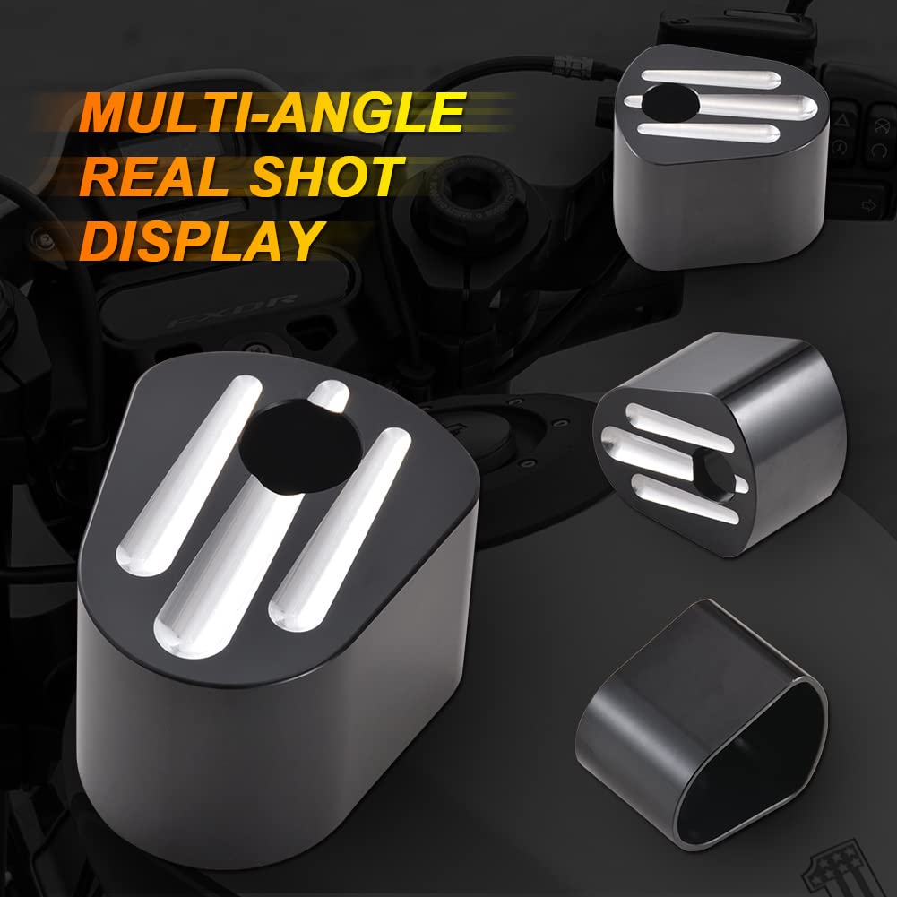 Katur Cnc Ignition Switch Cover Motorcycle Cnc Accessory Chrome Edge Cut Billet Aluminum Compatible With Harley Electra Street G