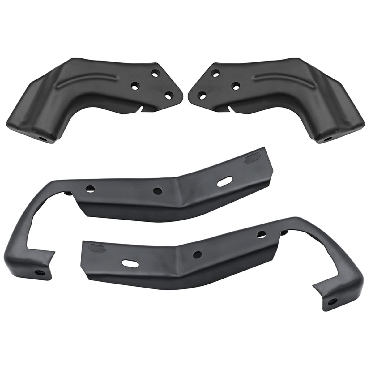 Set of 4 Front Bumper Brace Brackets Left Right Side Replacement for 1994-2000 Series 1500 2500 3500 Blazer Yukon Tahoe GM106712
