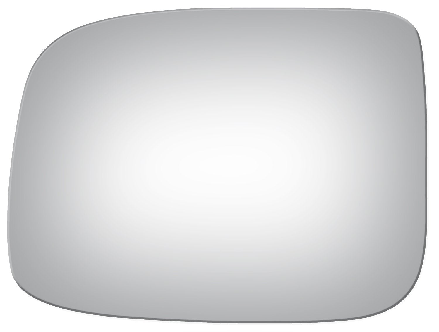 Burco 4027 Flat Driver Side Replacement Mirror Glass for 04-12 Chevy Colorado, GMC Canyon (2004, 2005, 2006, 2007, 2008, 2009, 2010, 2011, 2012)