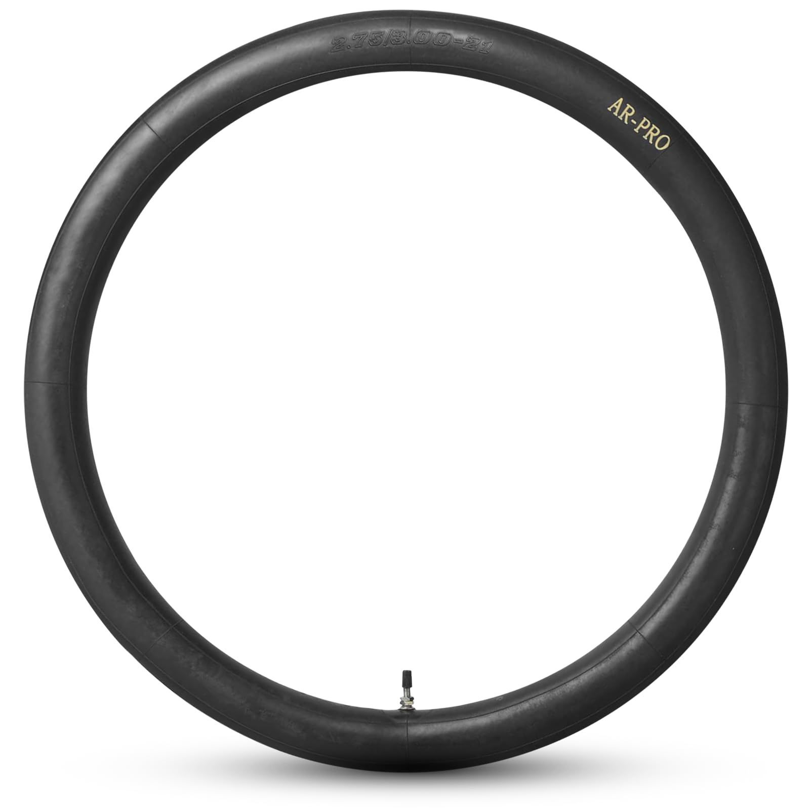Ar-Pro 2.75/3.00-21'' Dirt Bike Inner Tube, 90/90-21 80/100-21 Heavy Duty Motorcycle Tube With Tr4 Staight Valve Stem, Made From