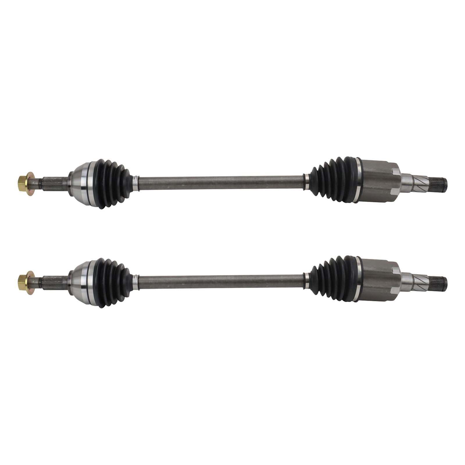 TRQ Front CV Axle Shaft Assembly Set Compatible with 2020-2023 Tesla Y