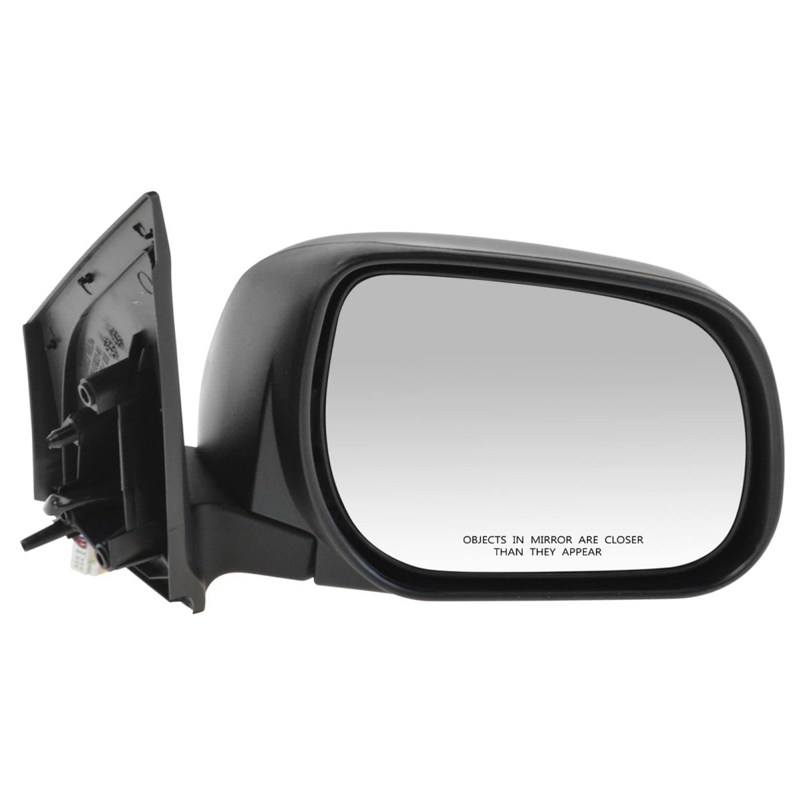 TRQ Right Mirror Passenger Side Compatible with 2009-2012 Toyota RAV4 TO1321264