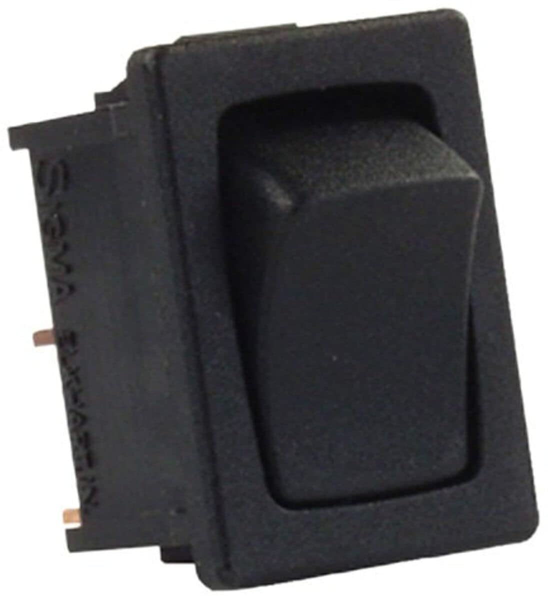 Jr Products 12811-5 Black 12V Mini Momentary On/Off Switch