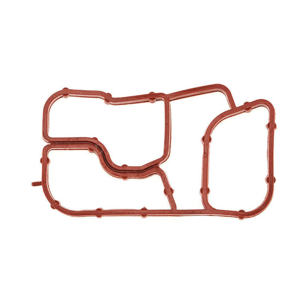 Ragbuscle 2Pcs 06J115441 06J117070, Engine Oil Cooler Gaskets, Compatible With Audi A3 A4 A4 Allroad A5 A6 Allroad Q3 Q5 S3 Tt, Compatible With Porsche Macan, Compatible With Vw