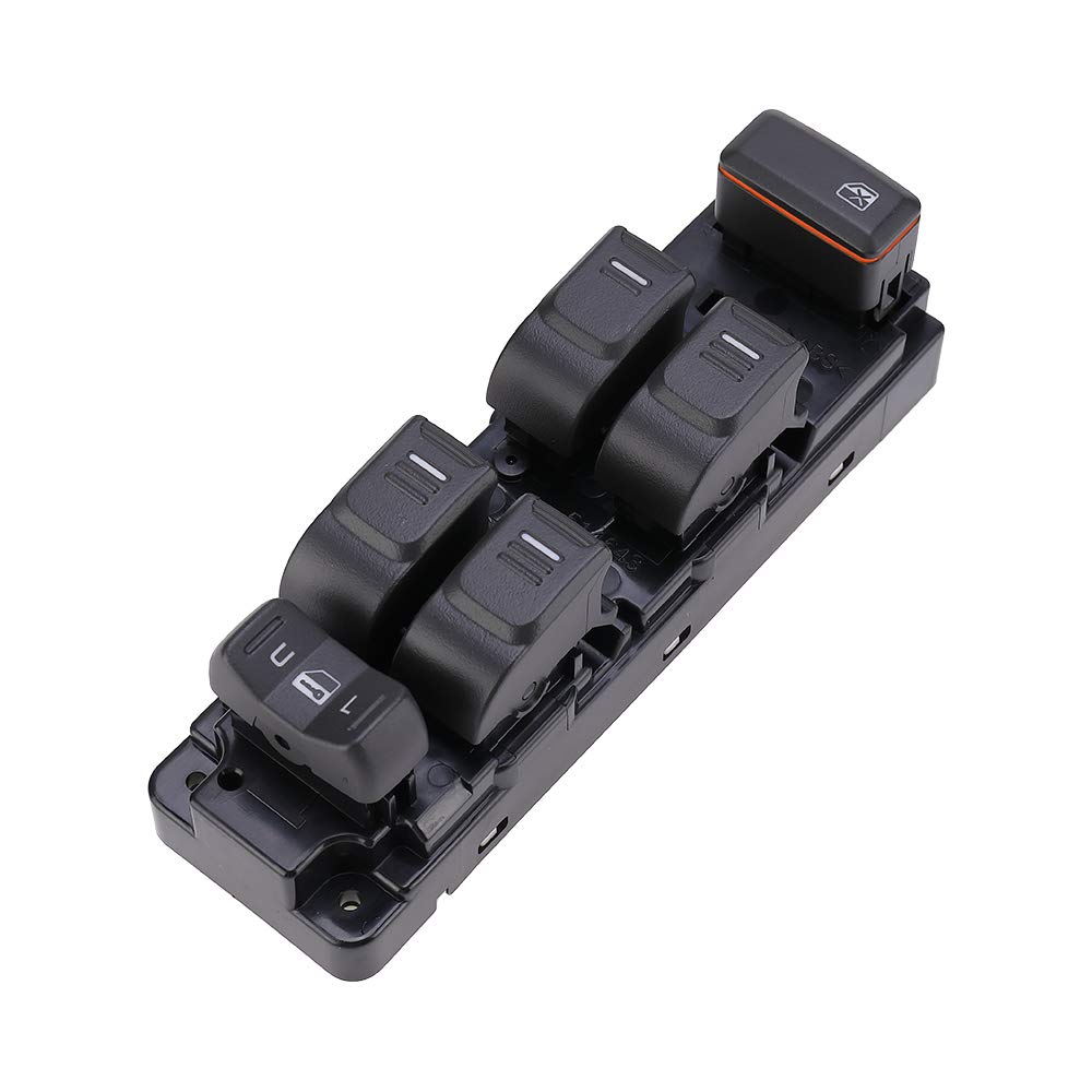 25779767 Driver Side Power Window Master Switch Replacement For Colorado 2004-2012/Replacement For Canyon 2004-2012 /H3 2006-2010/H3T 2009-2010/With White Backlight