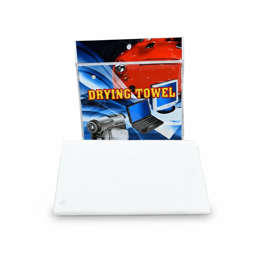 Microfiber Cleaning Cloth for Laptop Screens, Monitors, Keyboards, Phones, Cameras, Car Windows, Furniture, Tablets, Sunglasses 