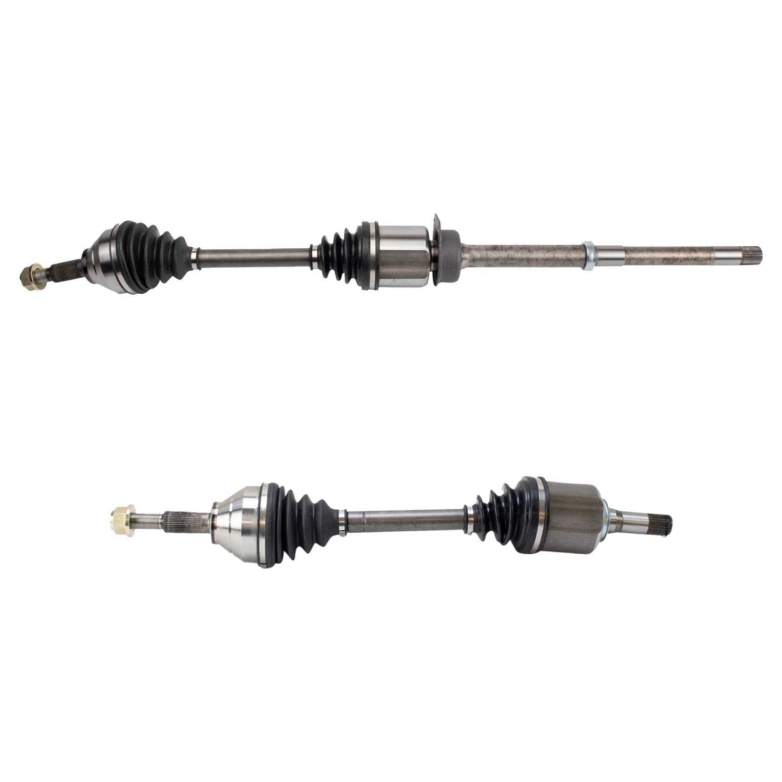 Trq Front Cv Axle Shaft Assembly Set Compatible With 2015 Ford Explorer 2015-2016 Police Interceptor Utility