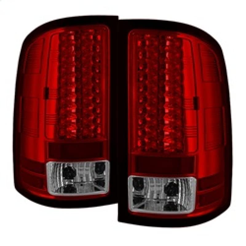Spyder Auto 5014955 Led Tail Lights Red/Clear