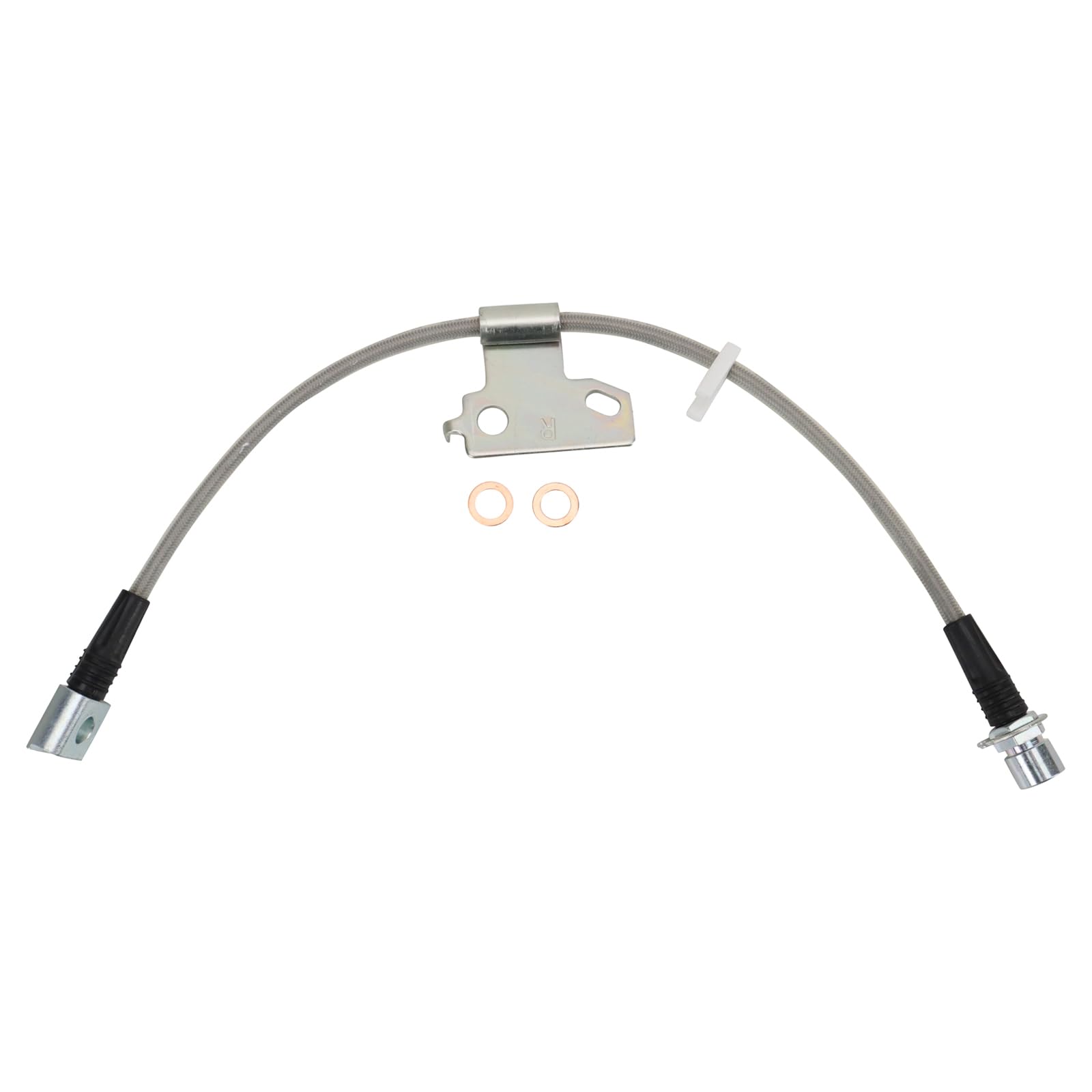 Trq Front Performance Brake Hose Set Compatible With 2007-2014 Ford Expedition Lincoln Navigator