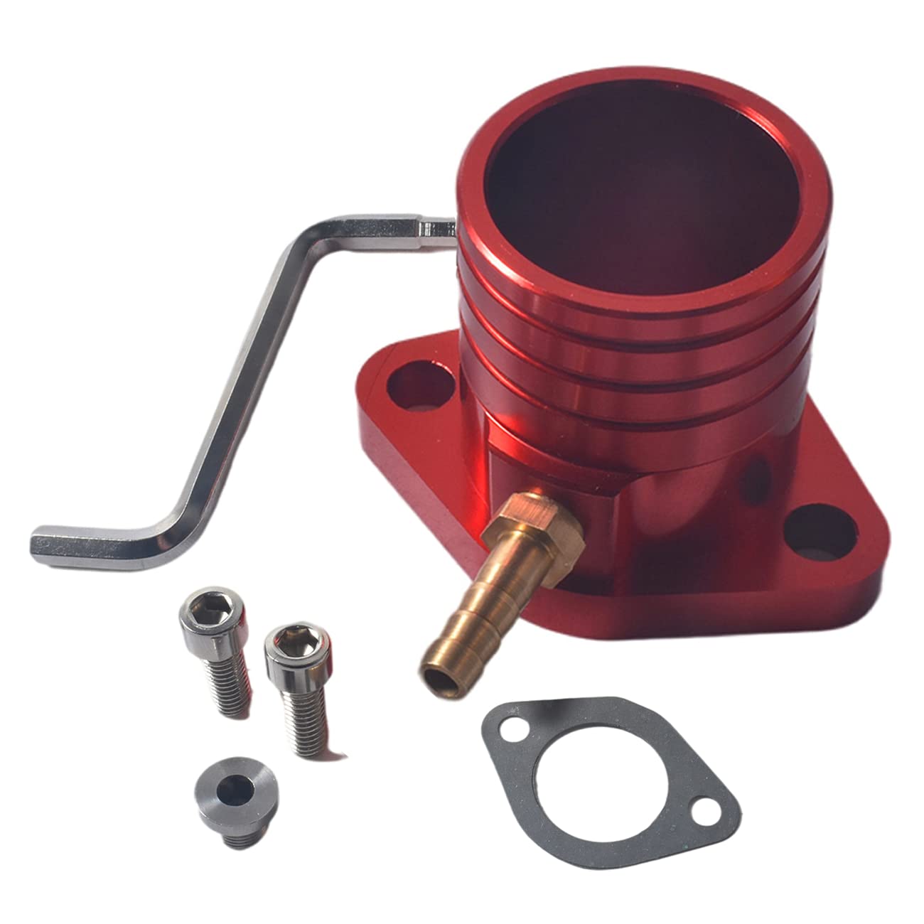 Sjvlxhi Performance Racing Intake Pipe Inlet Manifold Gasket Screw Pulse Fitting For Predator 420Cc Go Kart & Mini Bikes,For Honda Gx270,Gx390,For Vm34 Carburetor