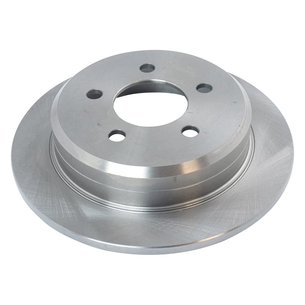 Trq Rear Brake Rotors Set Solid Compatible With 1994-1998 Jeep Grand Cherokee