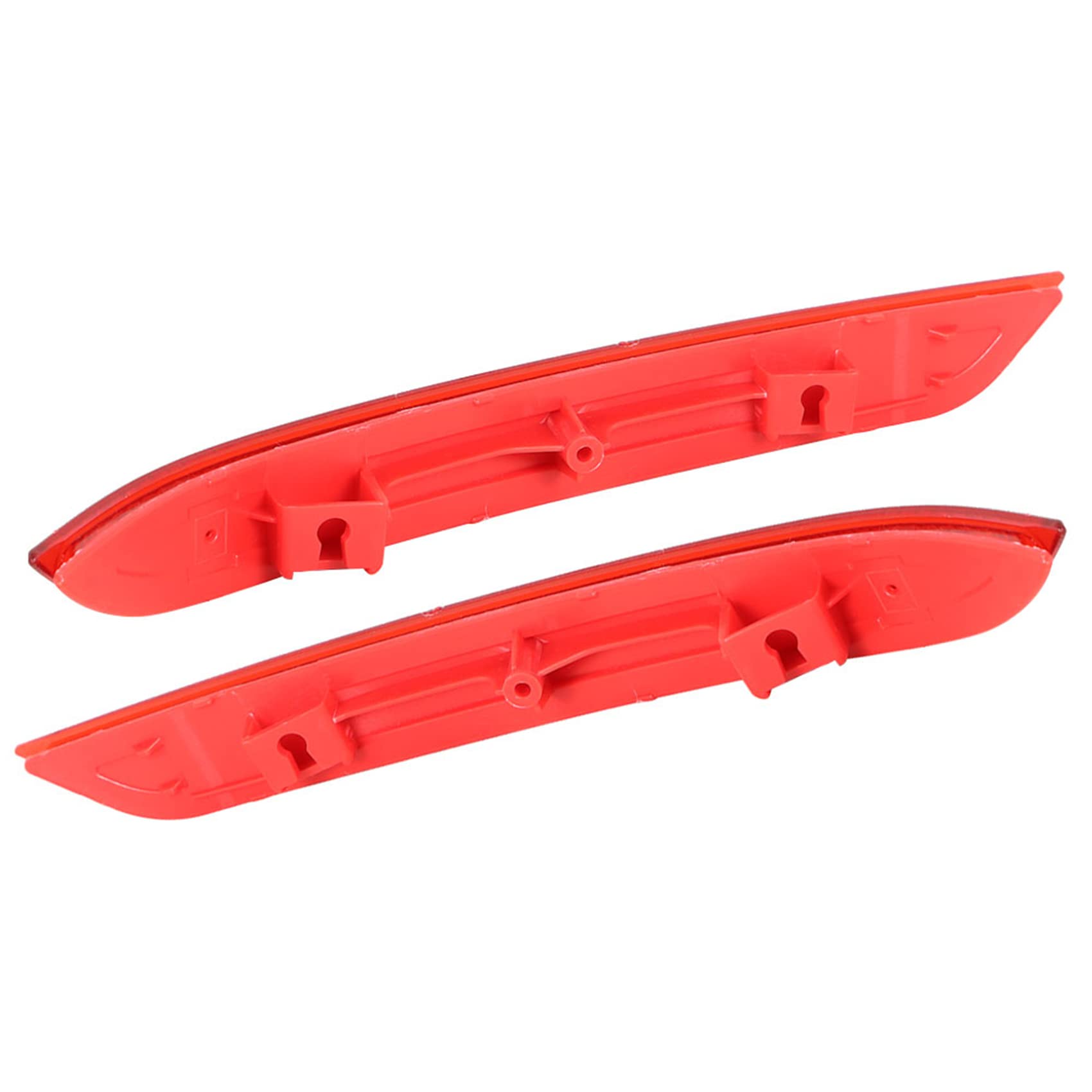 labwork 2 Pieces Red Rear Bumper Reflector Driver and Passenger Side Replacement for 2016 2017 Honda Accord 33505T2AA11 33555T2A