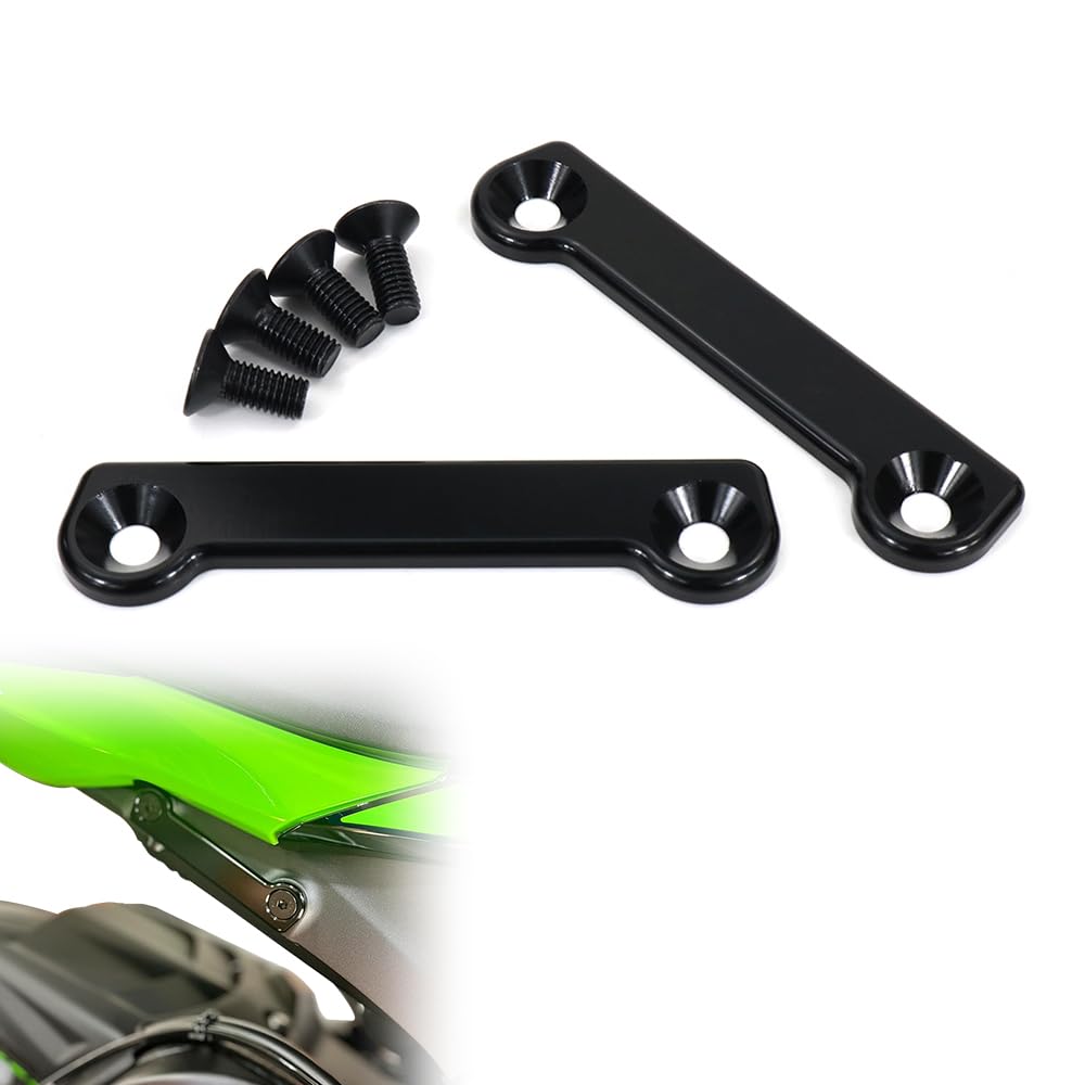 Xitomer Foot peg Block Off Plates Footpeg Fit for ZX6R / ZX636 2009-2024 / Footpeg Blanking Plates ZX-6R ABS 2019 2020 2021 ZX63