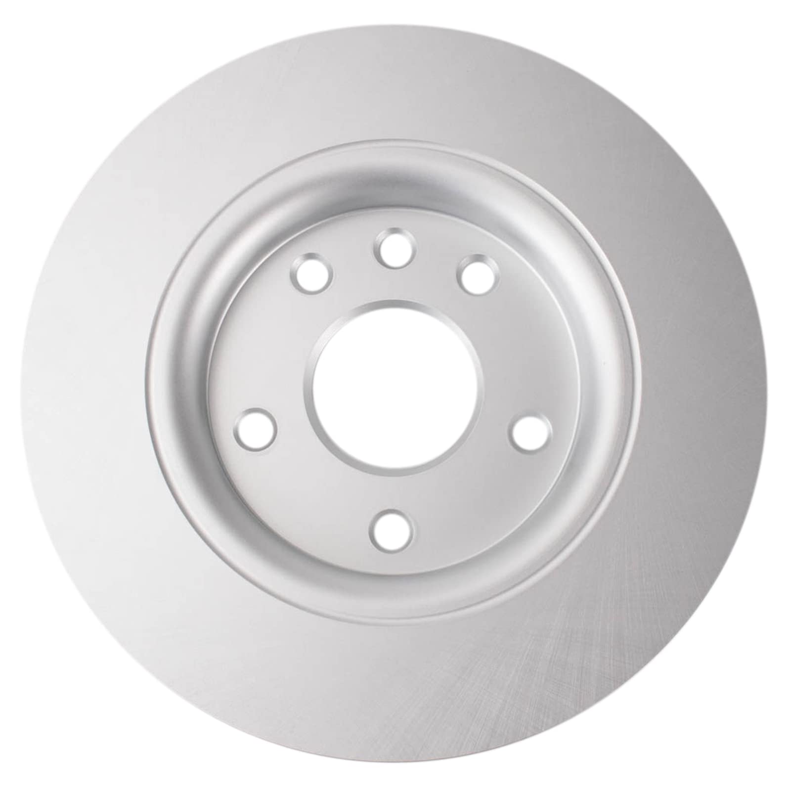 Trq Rear Posi Ceramic Disc Brake Pad & Coated Rotor Kit Compatible With Chrysler Pacifica