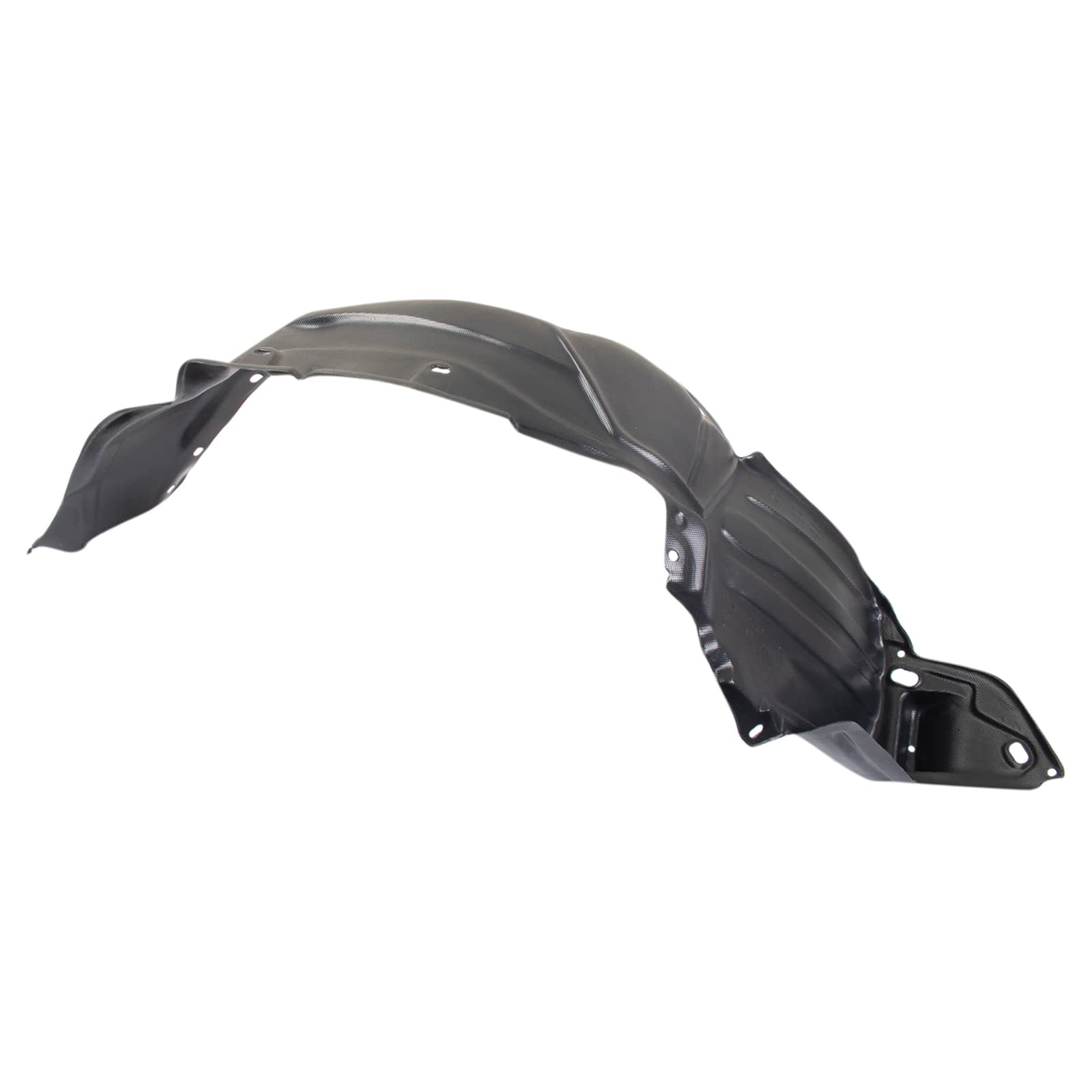 Trq Front Inner Fender Liner Set Compatible With 2002-2005 Honda Civic Ho1248119 Ho1249119