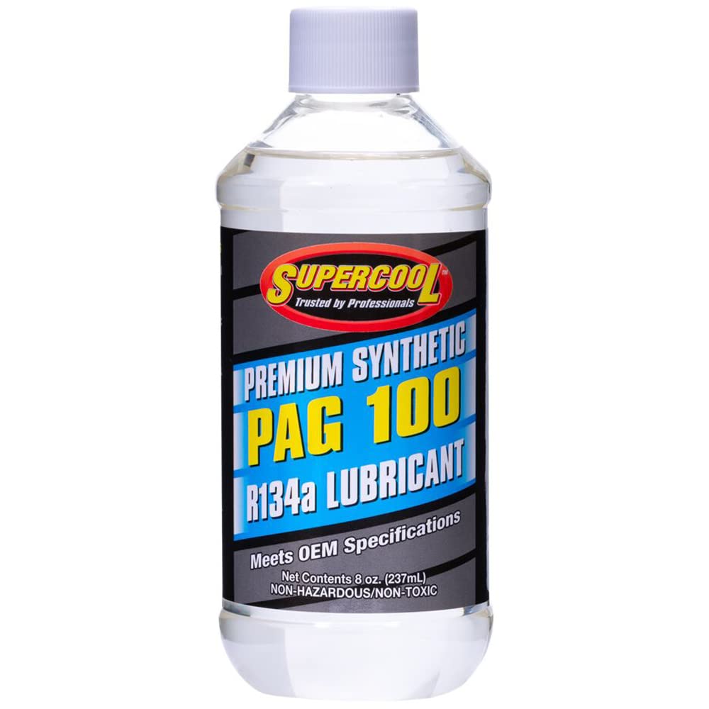 Tsi Supercool A/C Comp Pag Lube, 8 Oz, Flash Point 450 F