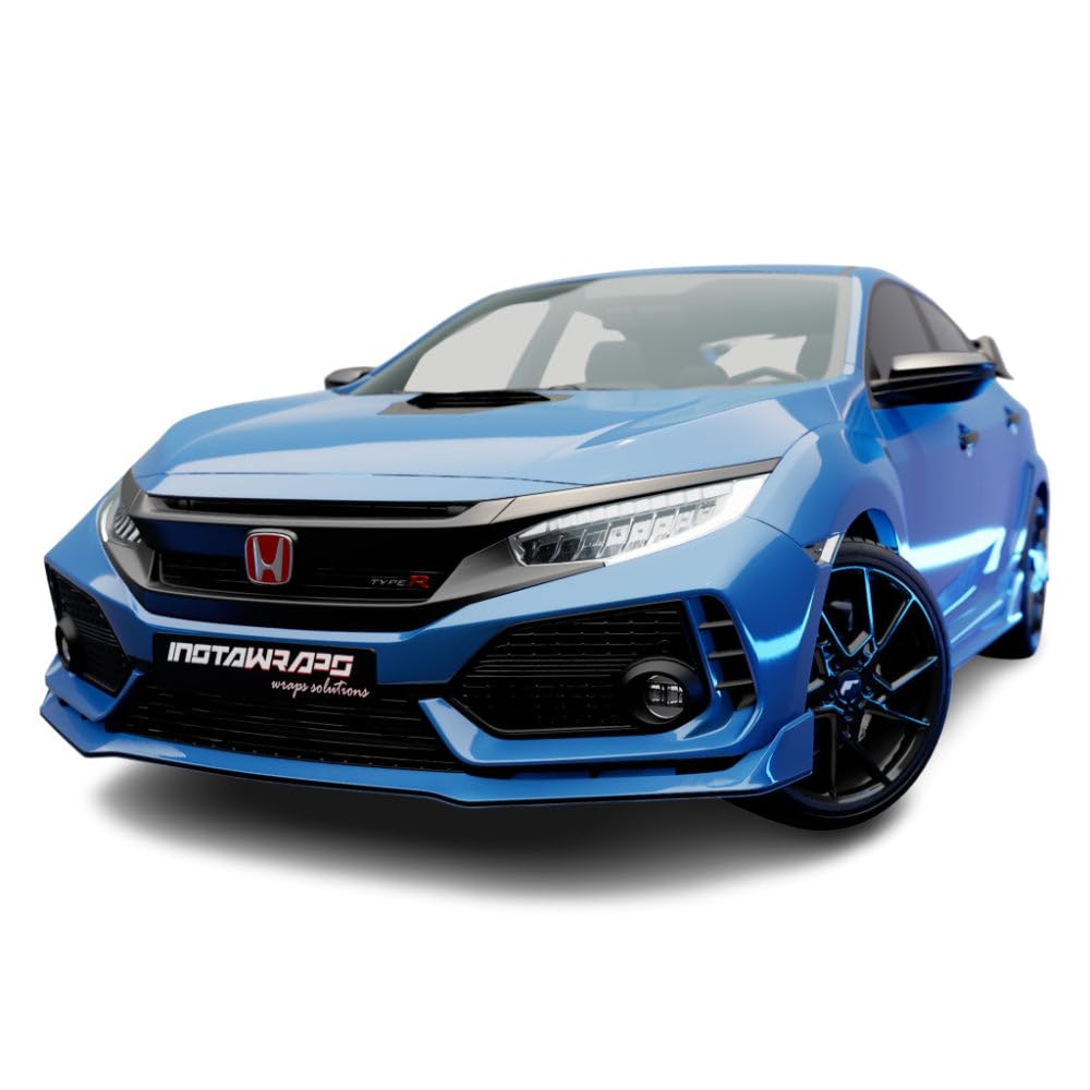 3M Car Wrap Roll 2080 Gloss Intense Blue | G47 | (5Ft X 15Ft (75 Sq/Ft)) | Automotive Vinyl Wrap For Cars - Car Interior Wrap &