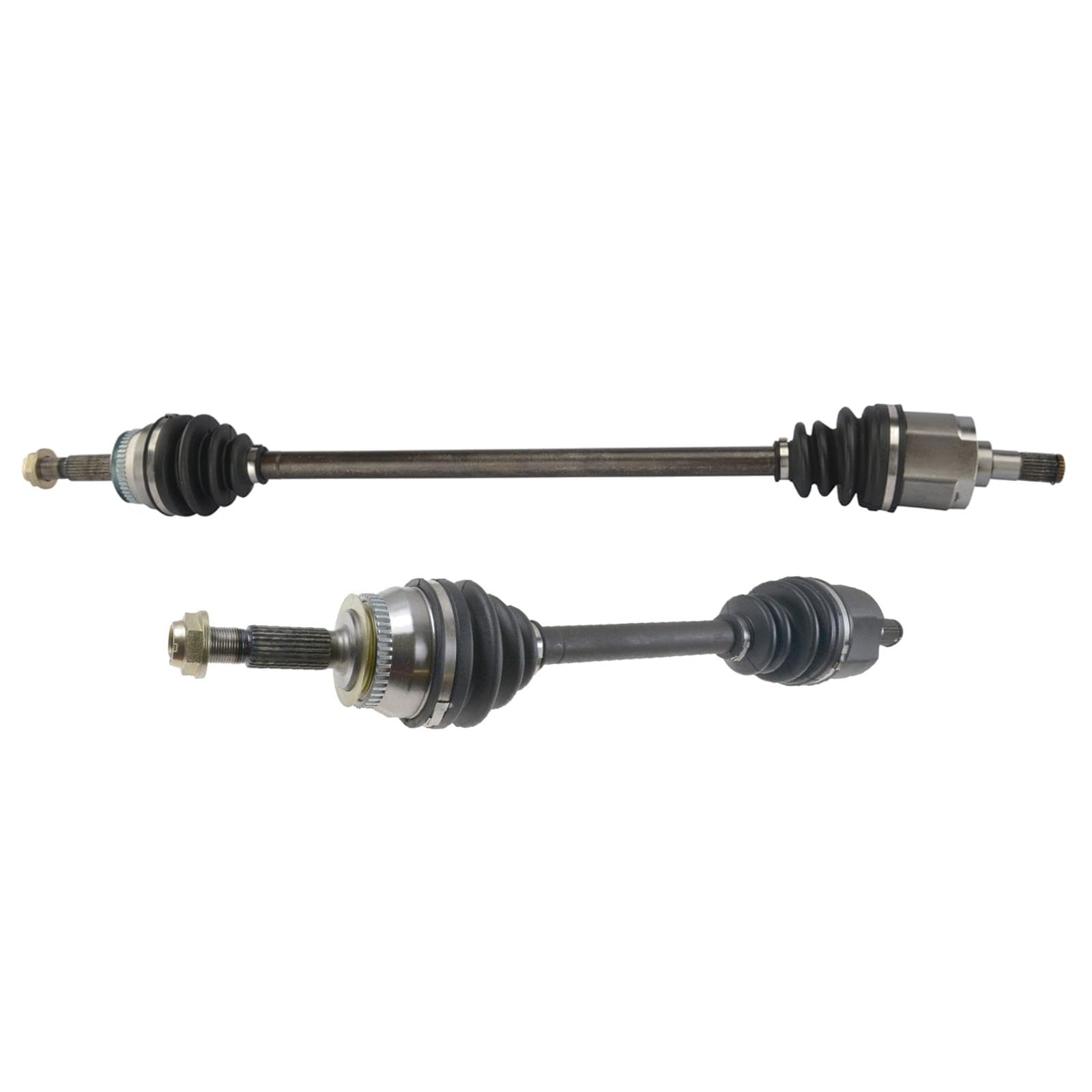 Trq Front Cv Axle Shaft Assembly Set Compatible With 2001-2006 Hyundai Elantra 2003-2008 Tiburon 2004-2006 Kia Spectra 2005-2006