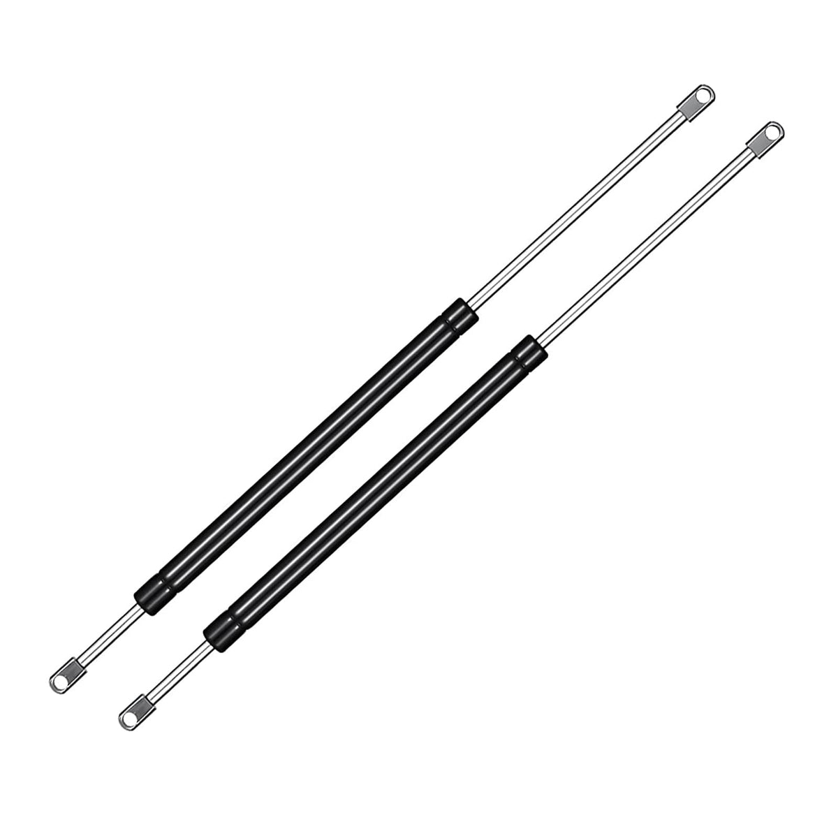 24Inch 150 Lbs Dual Stroke Heavy Duty Gas Strut Shocks Spring Lift Fit For Murphy Bed Rv Bed Box Cabinet Lid Door (2 Pack)