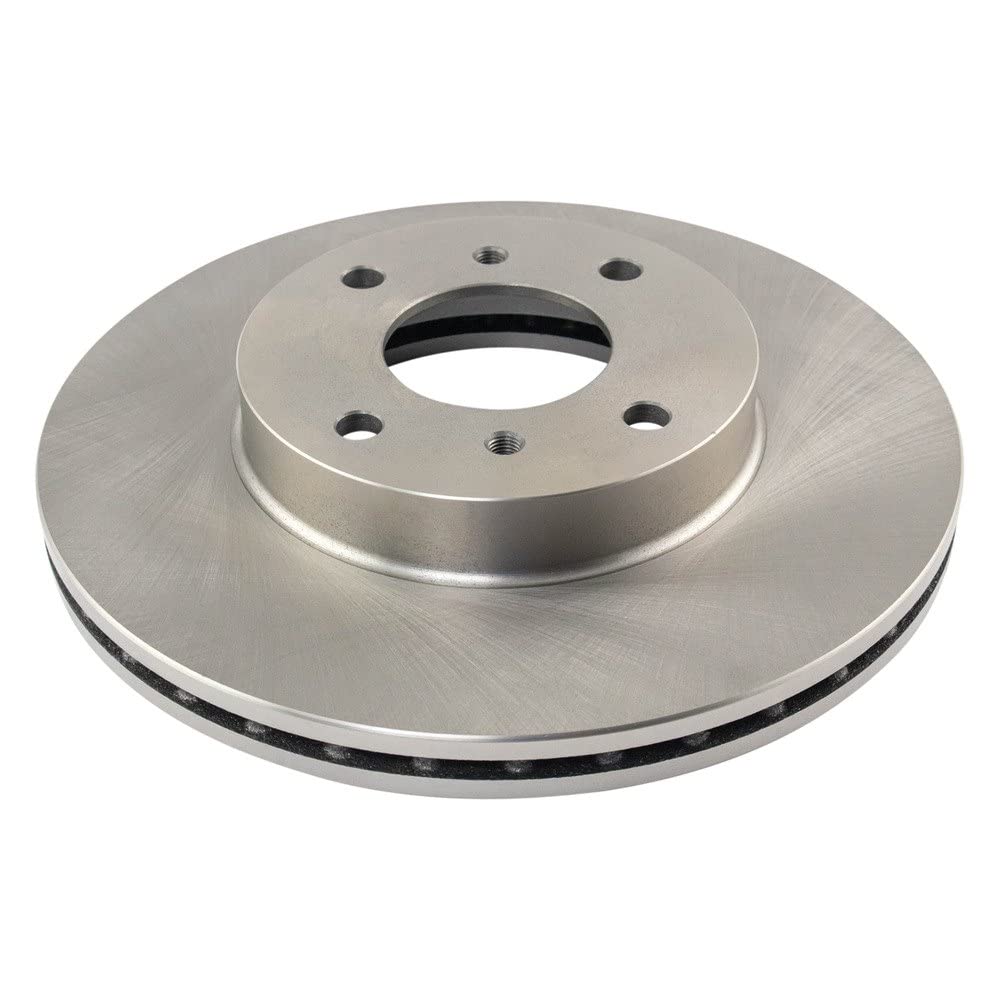 Trq Front Brake Rotors Set Vented Compatible With 1999-2002 Infiniti G20 1993-2001 Nissan Altima 2000-2006 Sentra