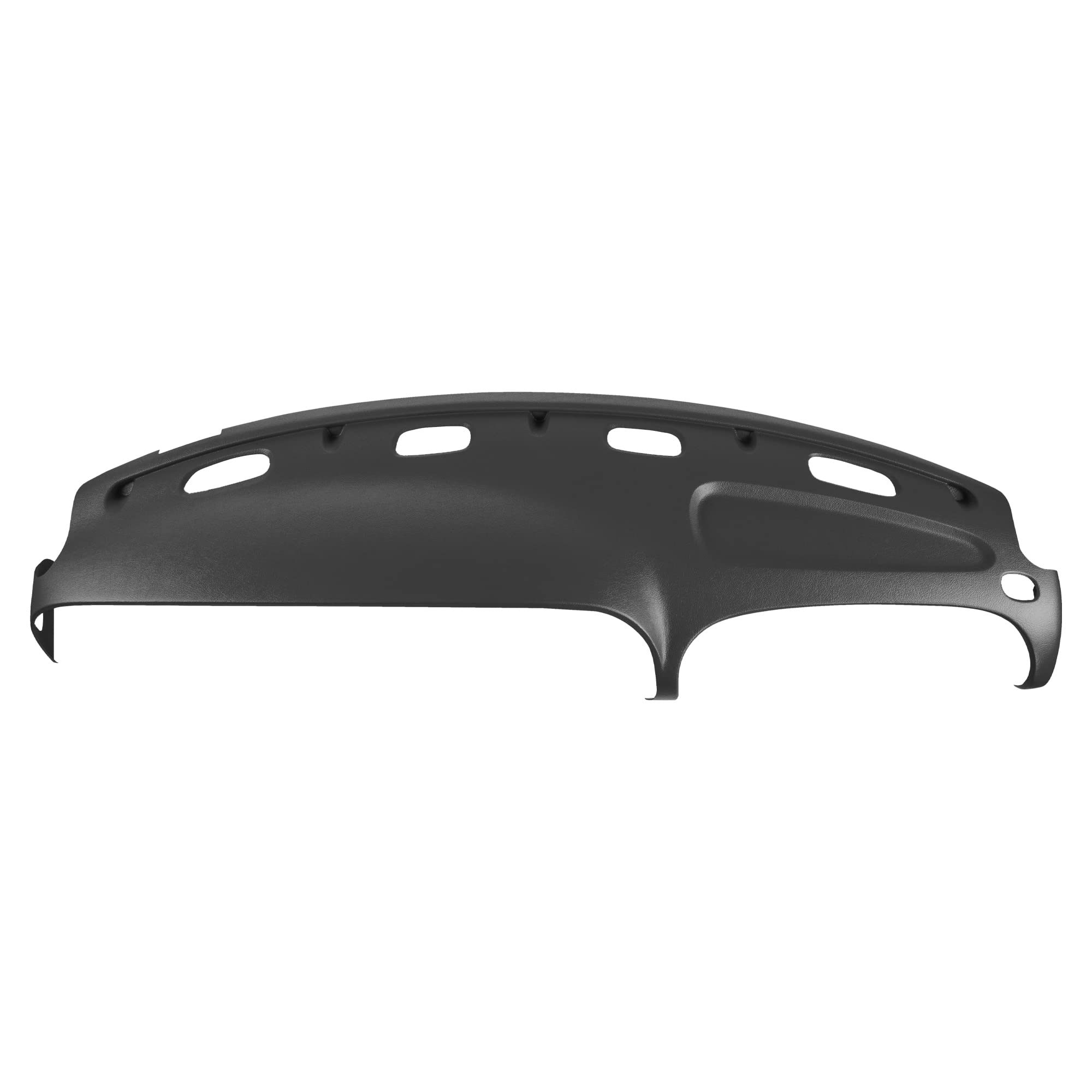 Dashskin Molded Dash Cover Cap Compatible With 1998 1999 2000 2001 Dodge Ram 1500 (98-02 Ram 2500 & 3500) In Universal Black - M