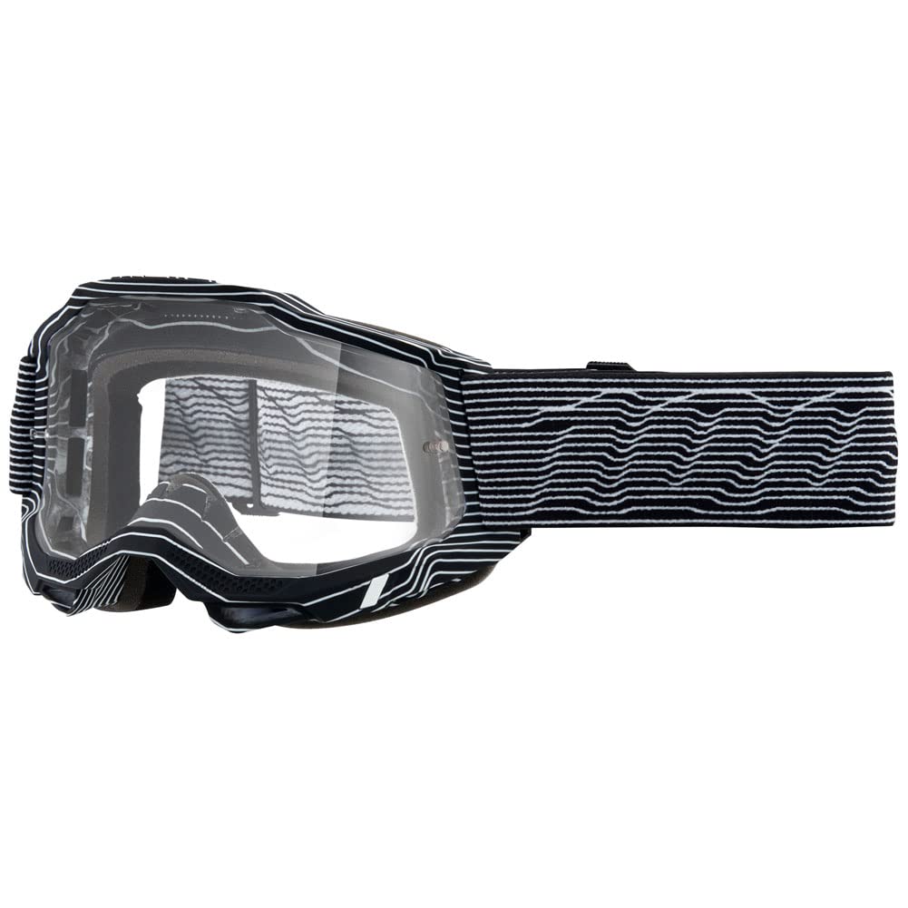 100% Accuri 2 Motocross & Mountain Biking Adult Goggles (Silo - Clear Lens)