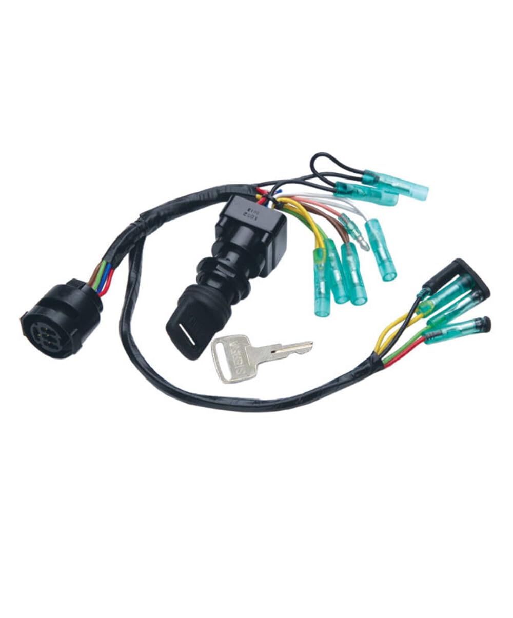 Sierra International MP51050 Dual Engine Push to Choke Ignition Switch for Yamaha Dash Mount 2 and 4-Stroke O/B & Replaces 6K1-8