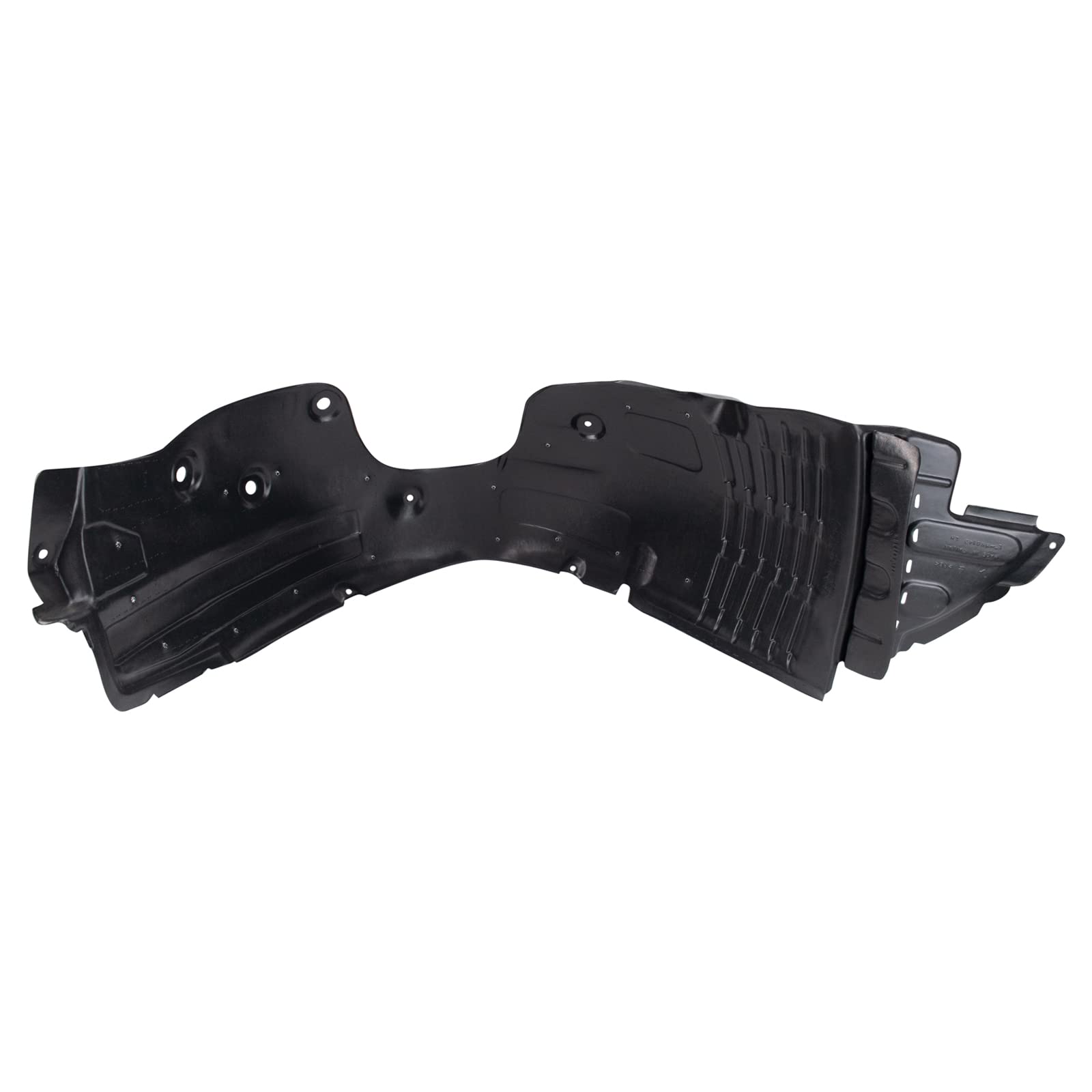 Trq Front Inner Fender Liner Set Compatible With 2013-2016 Hyundai Santa Fe Hy1248129 Hy1249129