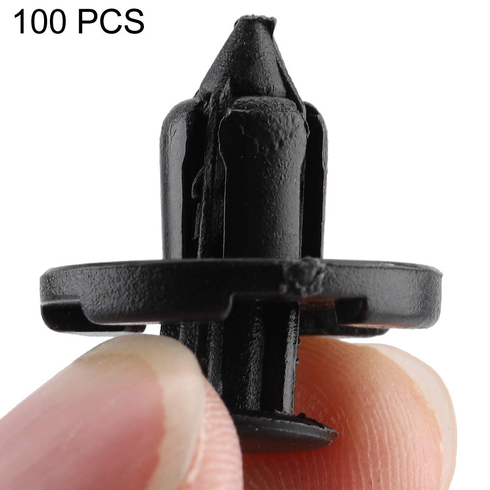 Interior Bumper Clips,Interior Bumper Mud Guard Trim Clips Fastener Kit For Nissan Xterra Versa Sentra Maxima(100Pcs)