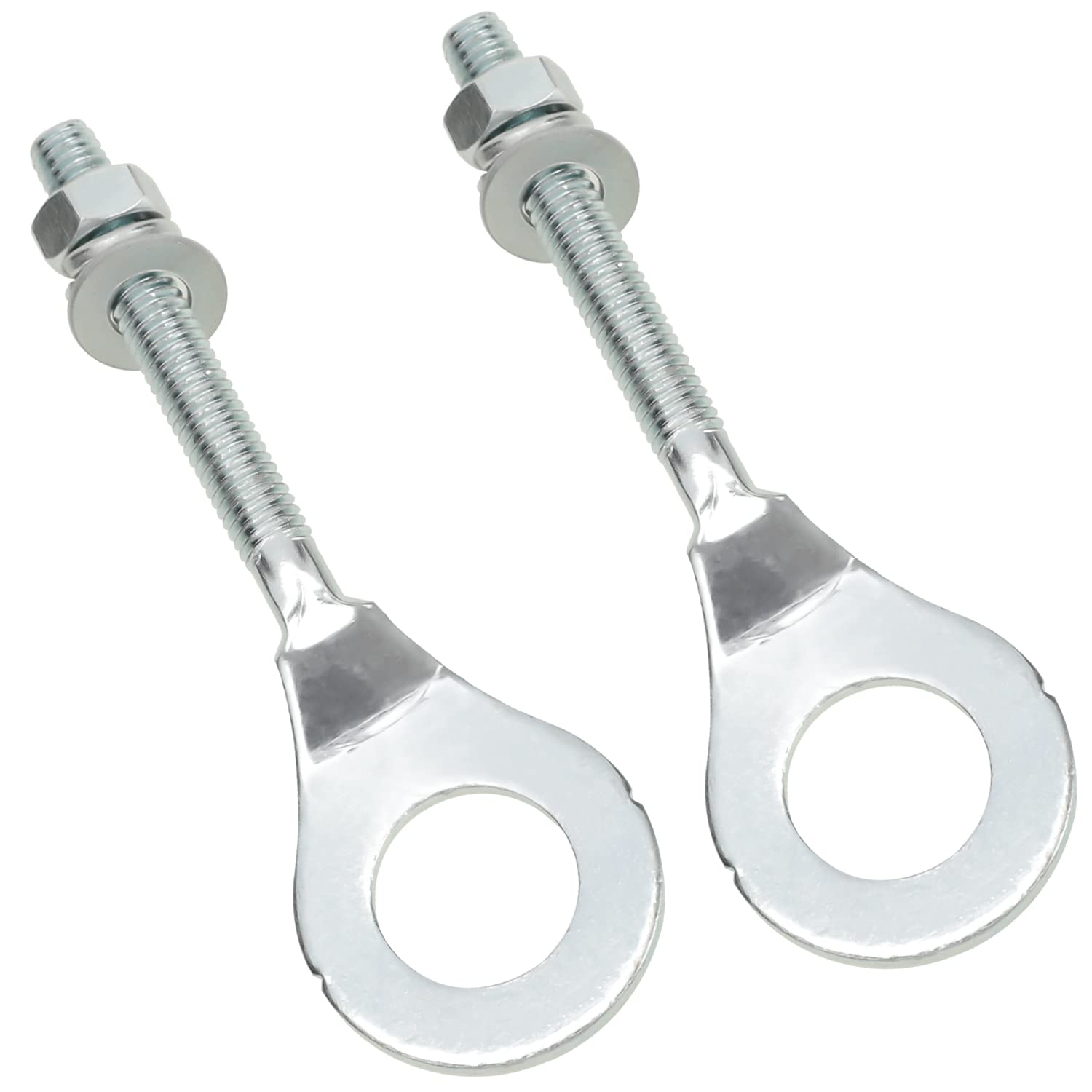 Grehua 15Mm Mini Bike Chain Adjuster Tensioner For 196Cc 6.5Hp Coleman Ct200U Ct200U-Ex Massimo Mb200 Baja Warrior Mb165 Mbx10 Mbx11 50Cc-125Cc Crf50 Crf70 Xr70 Xr80 Dirt Pit Bike Motorcycle Atv 2 Pcs