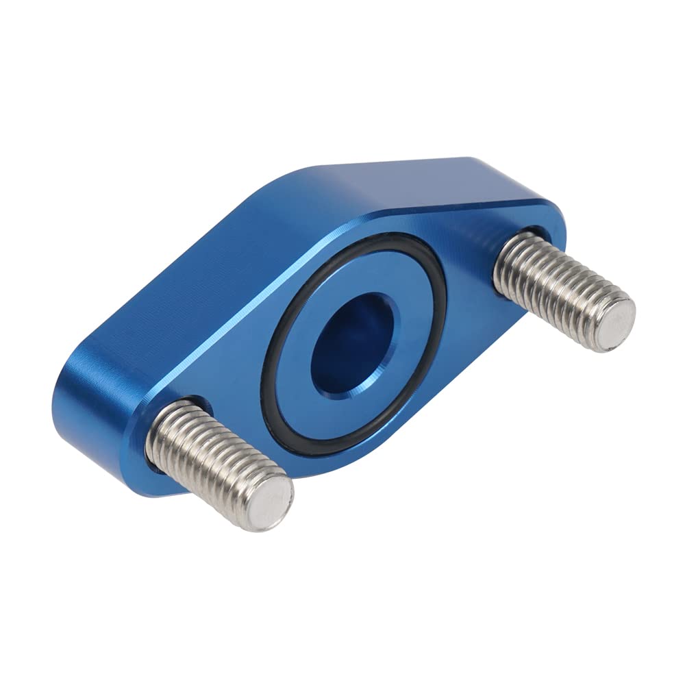 NICECNC ATV Parking Brake Blocking Plate Compatible with Yamaha Raptor 700R 700 660 125 250 350 YFZ 450 YFZ450R Warrior 350, Compatible with Honda TRX 450R 400EX 300EX ATC110 1979-1985 Blue