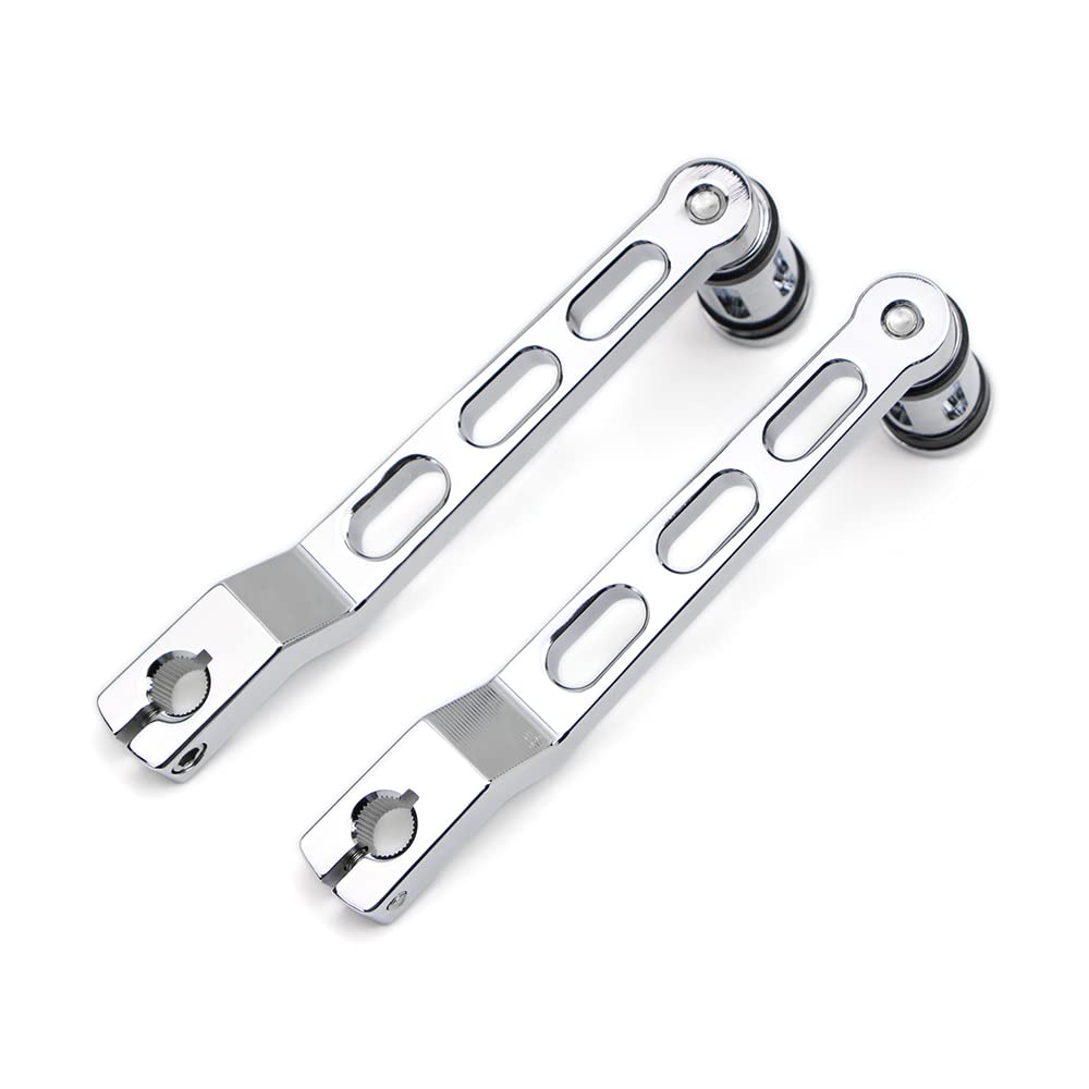 Dreamseek Motorcycle Heel Toe Gear Shift Lever + Shift Peg For Harley Fl Softail/Touring Electra Glide Road King Road Glide Flhx