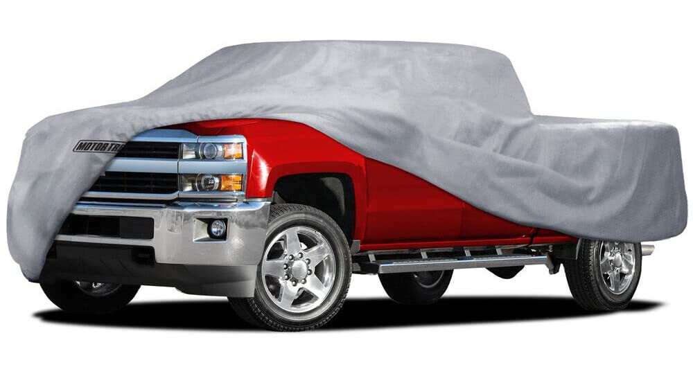 Motor Trend All Weather Waterproof Truck Cover for Outdoor Use UV Rain Wind & Snow - X-Large (M101)