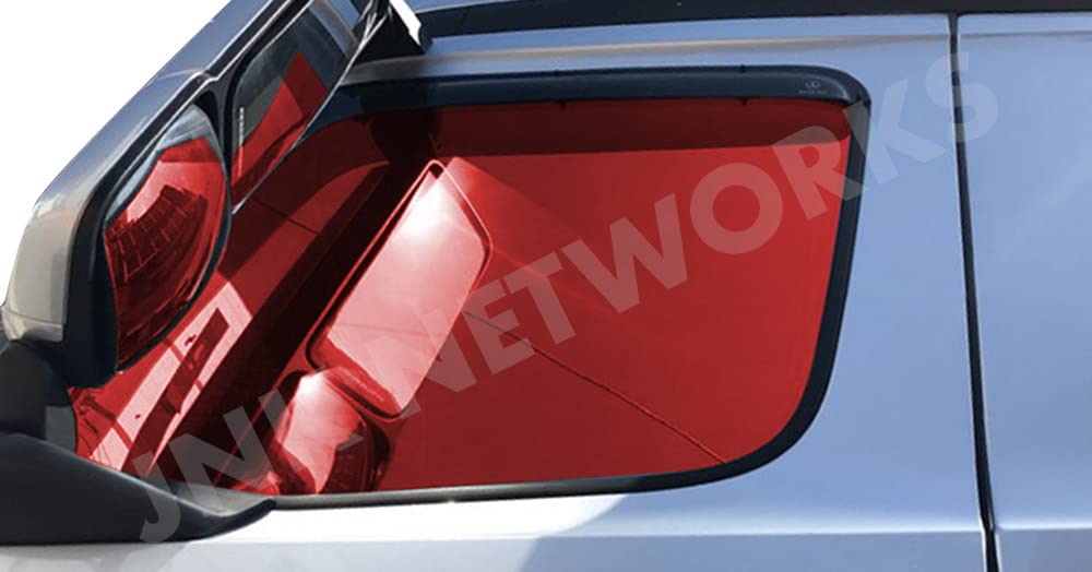 JNK NETWORKS Reflective Car Window Tint Film - One Way Window Mirror Glass Shield Automotive Tinting Sun Blocking Anti UV Heat C