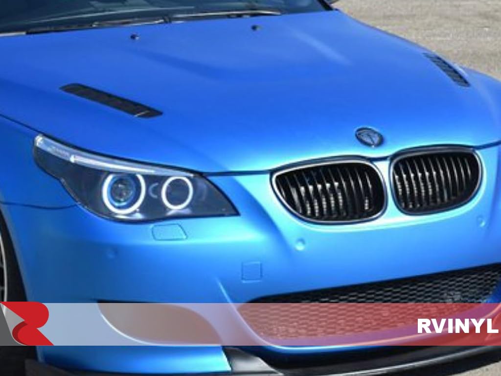 3M 2080 Series M227 Matte Blue Metallic - 5Ft X 6Ft - 30Sq Ft - Dual Cast Lustrous Vinyl Car Wrapping Film - Bubble Free Vehicle