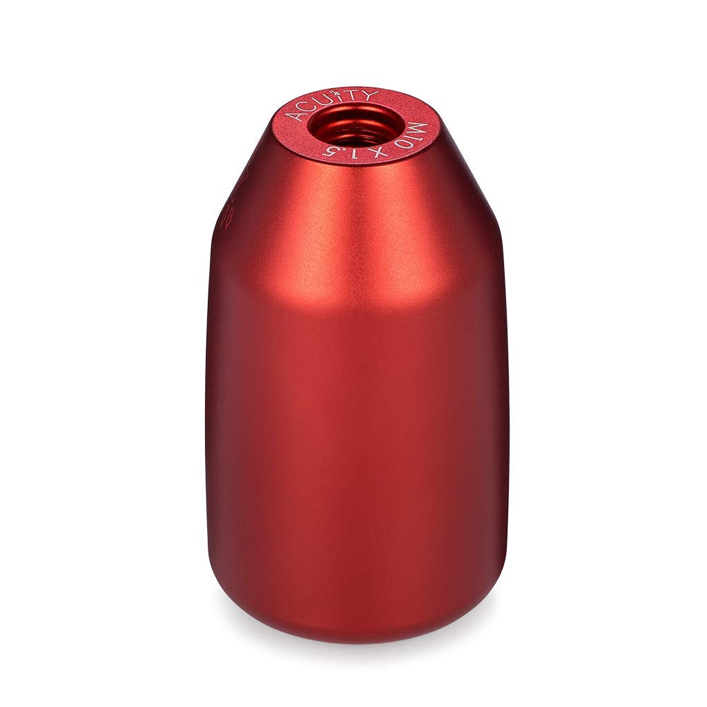 Acuity Esco-T6 Shift Knob In Satin Red Anodized Finish (M10X1.5 Thread)