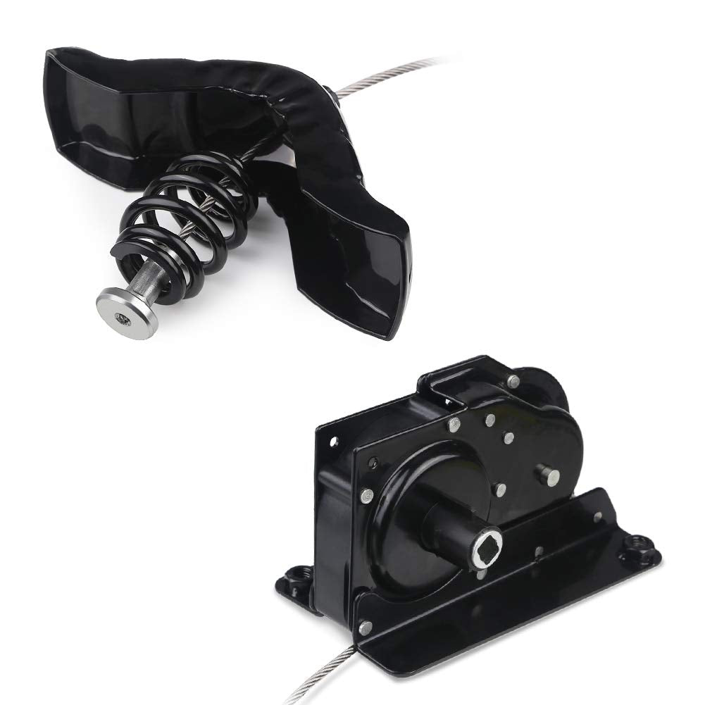 WMPHE Spare Tire Hoist Compatible with 1997-2003 Ford F150 F250 Heritage Lobo 2002 Lincoln Blackwood Spare Tire Winch Carrier Re