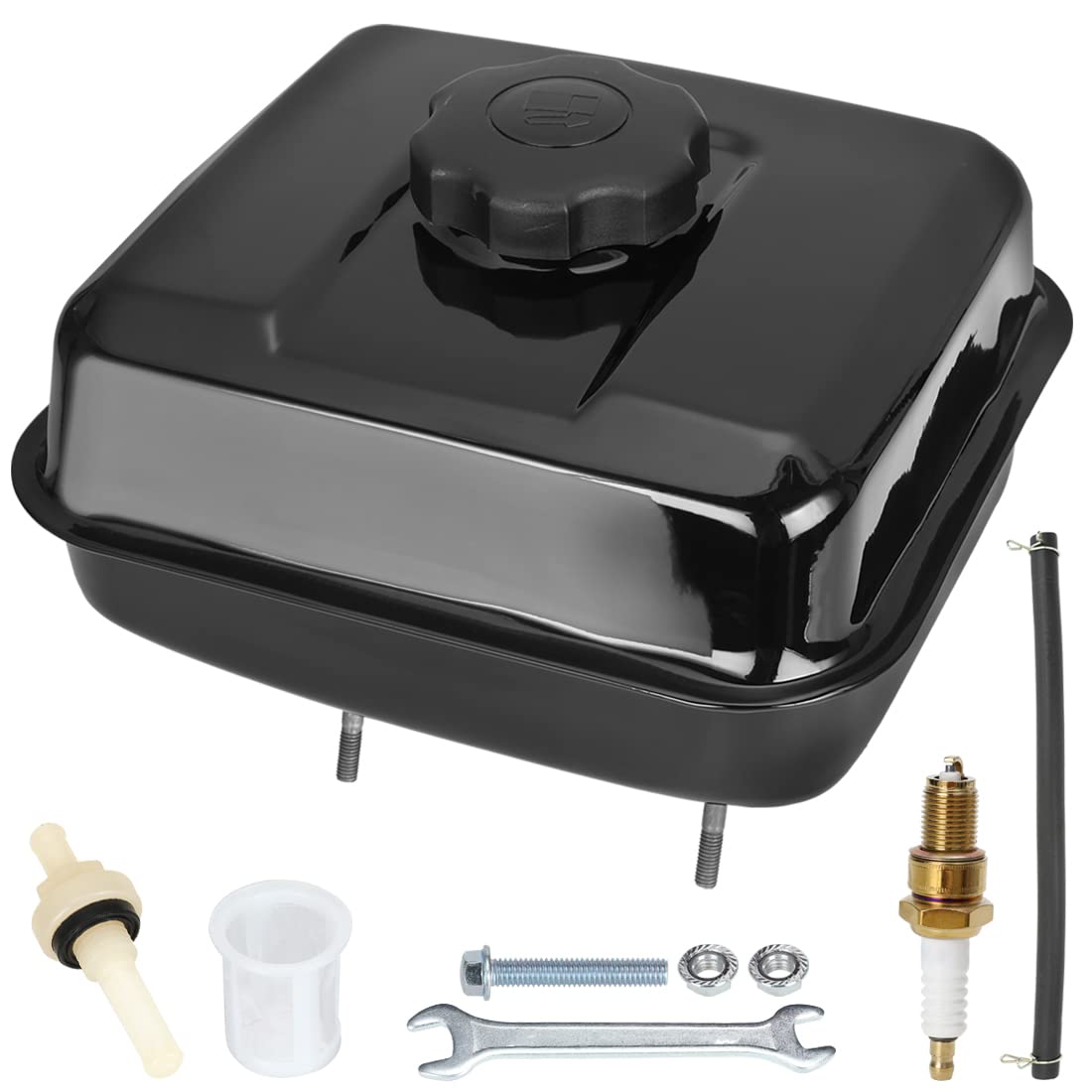 Yoxufa Upgraded Gas Fuel Tank For Predator 212 196Cc Coleman Ct200U Bt200X Kt196 Baja Warrior Mb200 Yerf Dog Gx160 168F 200Cc 22