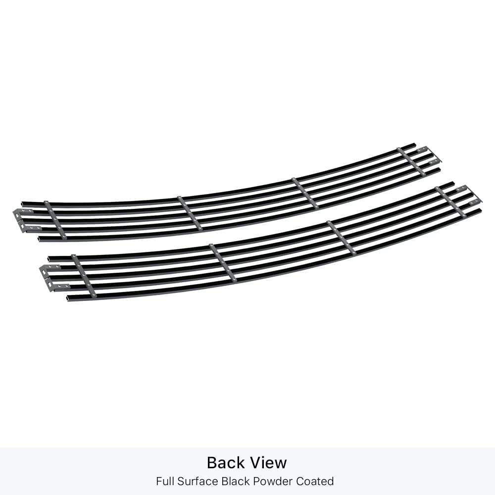 APS Compatible with Chevy Blazer C K Pickup Suburban 1994-1999 & 95-99 Tahoe Main Upper Stainless Steel Black Billet Grille Gril