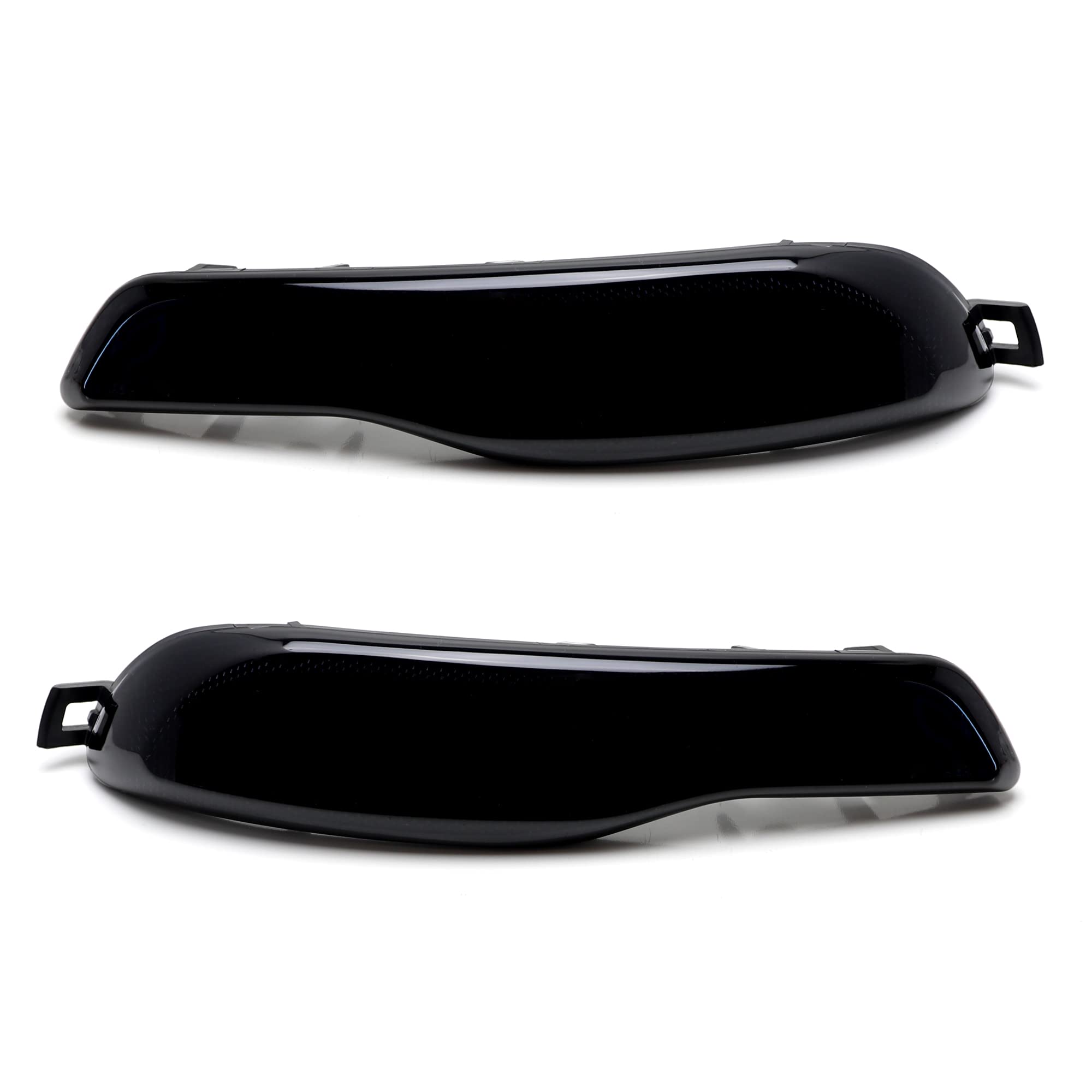 Ijdmtoy Smoked Lens Rear Bumper Reflector Lenses Compatible With Jeep 2014-2018 Cherokee (Kl), Oe-Spec Lh Rh Assembly