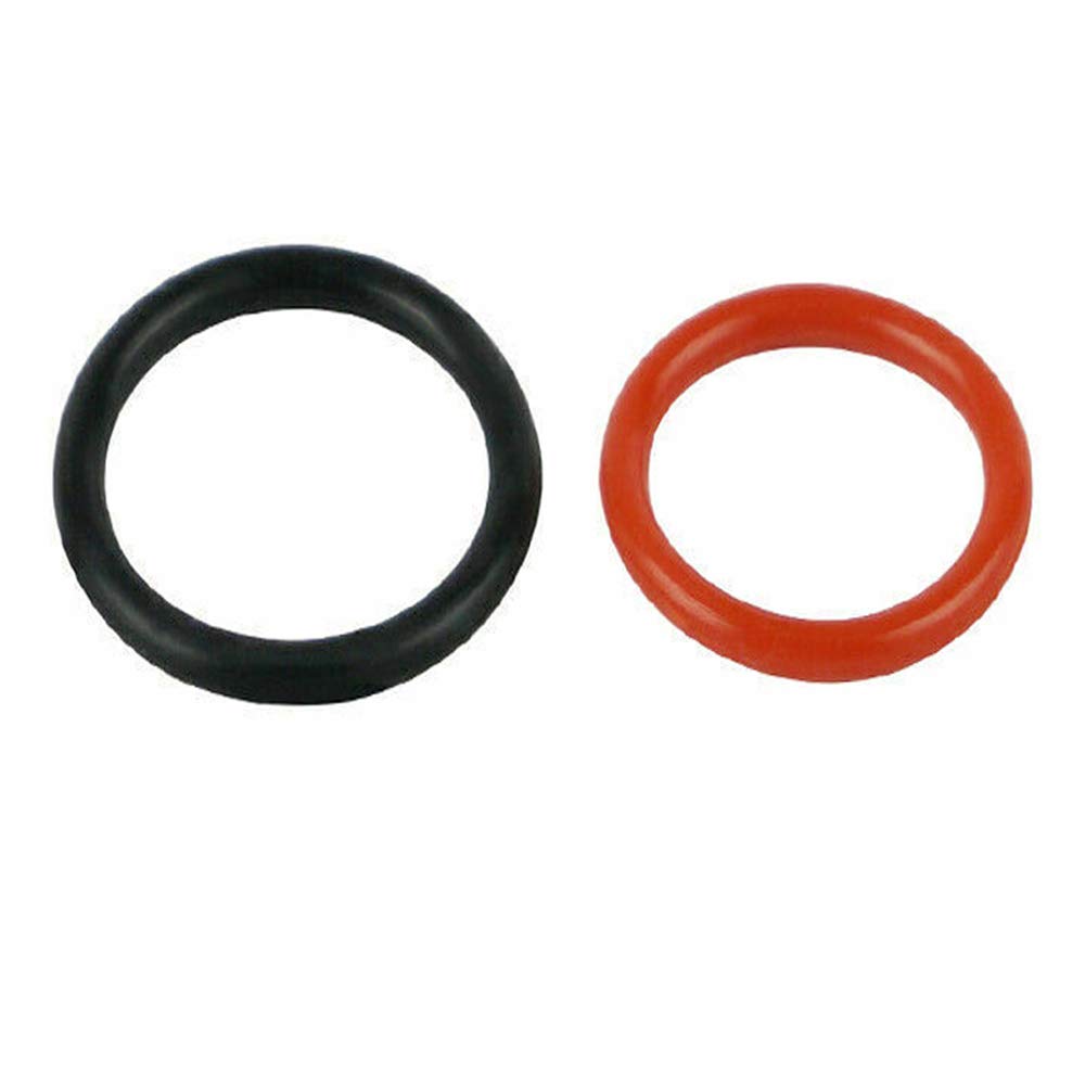 Power Steering Pump Rubber Inlet & Outlet O-Ring Seals 91345-Rda-A01 / 91370-Sv4-000 Fit For Honda P/S Hi Pressure Hose 2 Pc Kit