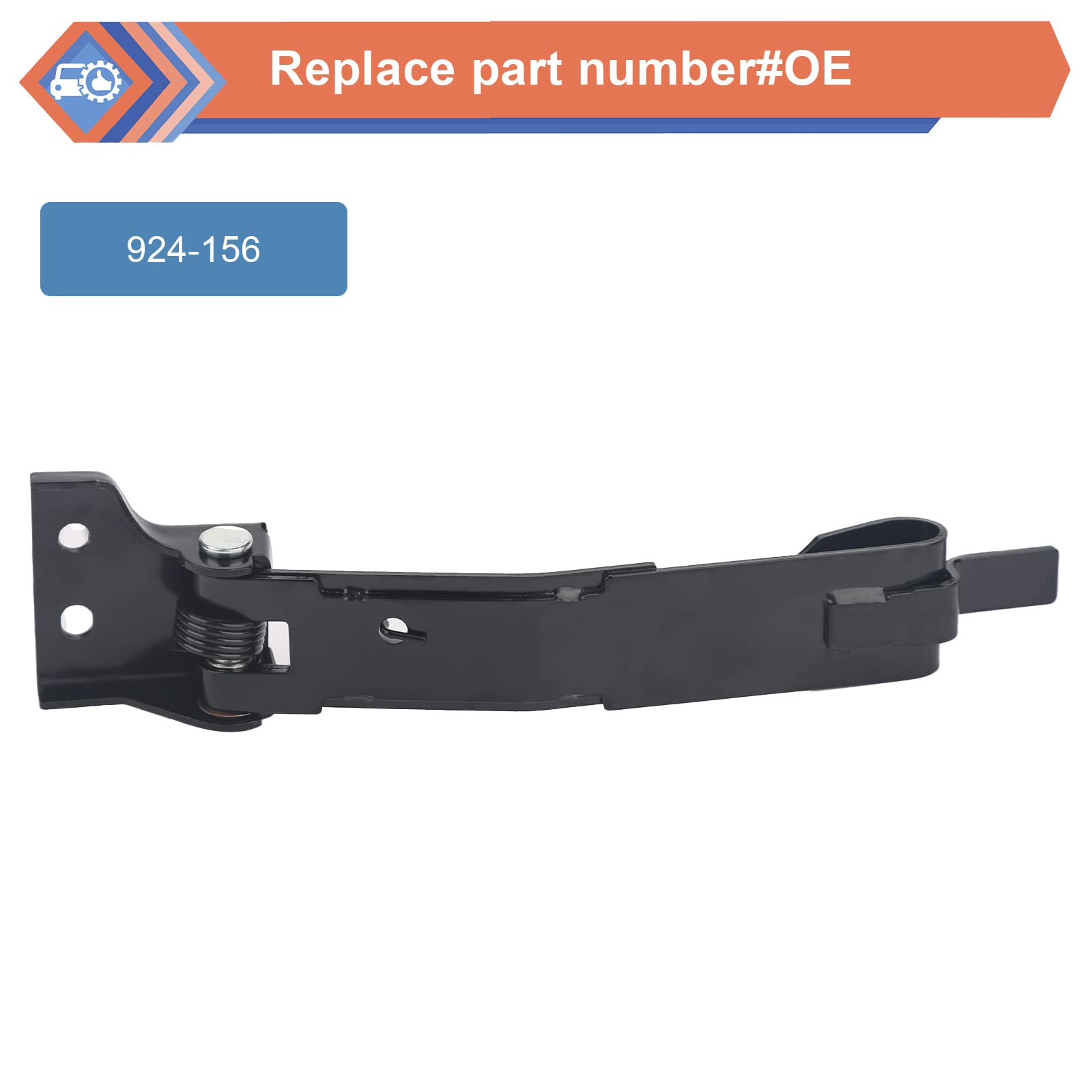 Zonfant 924-156 Passenger Side Door Check Strap Compatible With 1997-2020 Chevy Express 1500 2500 3500 Cargo Pasajeros, 1996-202