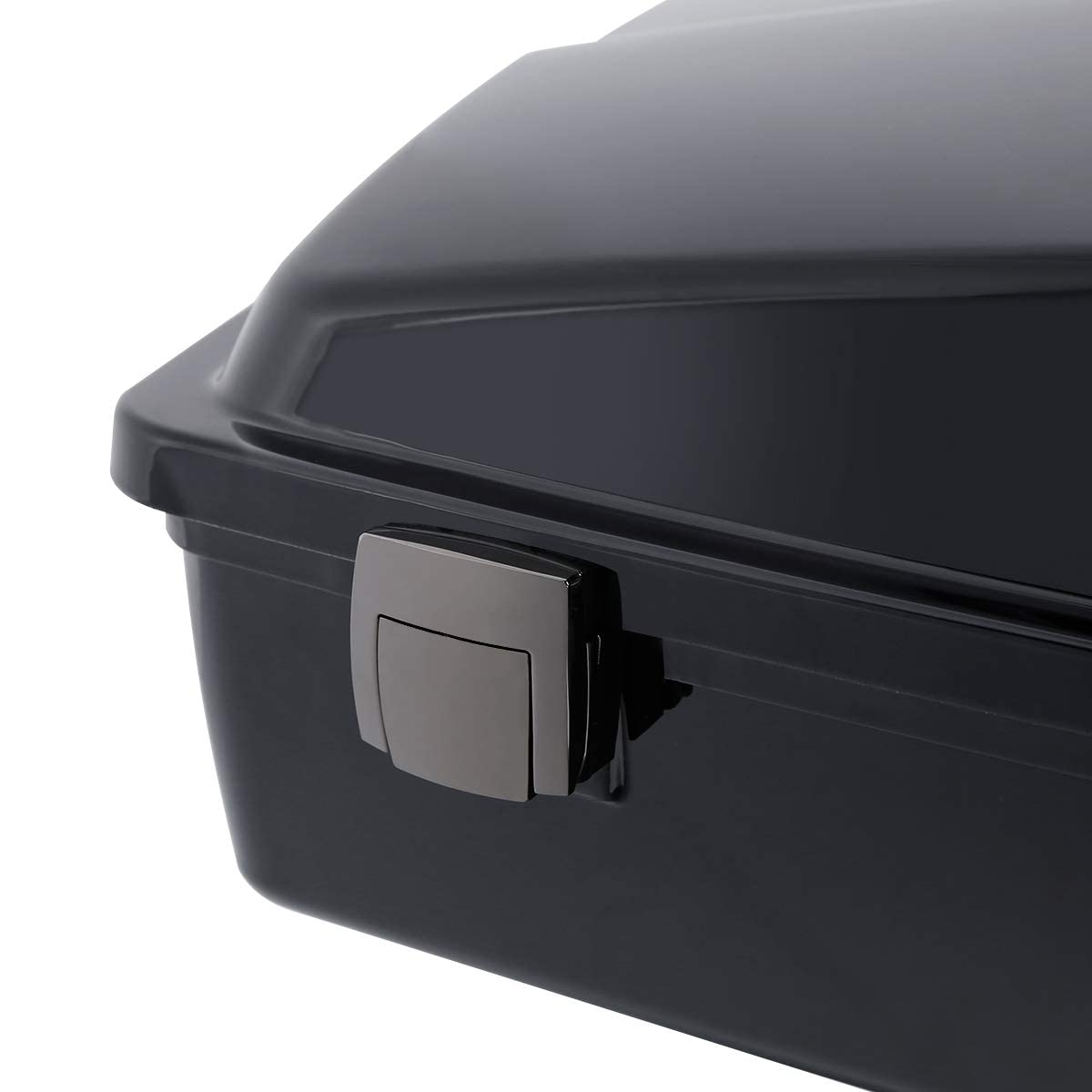 XYZMT Black Tour Pack Latches Lock Razor Chopped Fit For Harley 1980-2013 12 Touring Electra Road Glide Classic FLHTC FLHTCU Pol