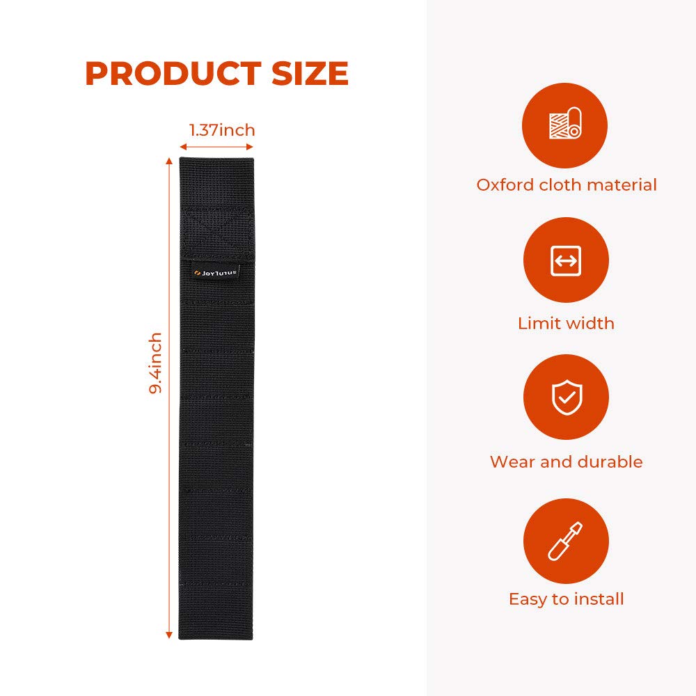 Joytutus Door Limiting Straps Compatible With Wrangler, 2 Pack Updated Heavy Duty Strong Adjustable Door Limiting Check Strap For Wrangler Cj Yj Tj Jk Jku Jl Jlu 1996 To 2021 2022 2023 Load 1000 Lb