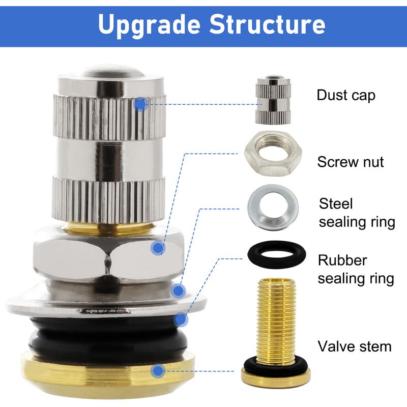 Gas Can Vent Caps | 6 Pack Fuel Gas Tank Vent Caps | Metal Gas Can Replacement Vent Plug | Leak-Proof Gas Jug Vent Caps| Gas Tan